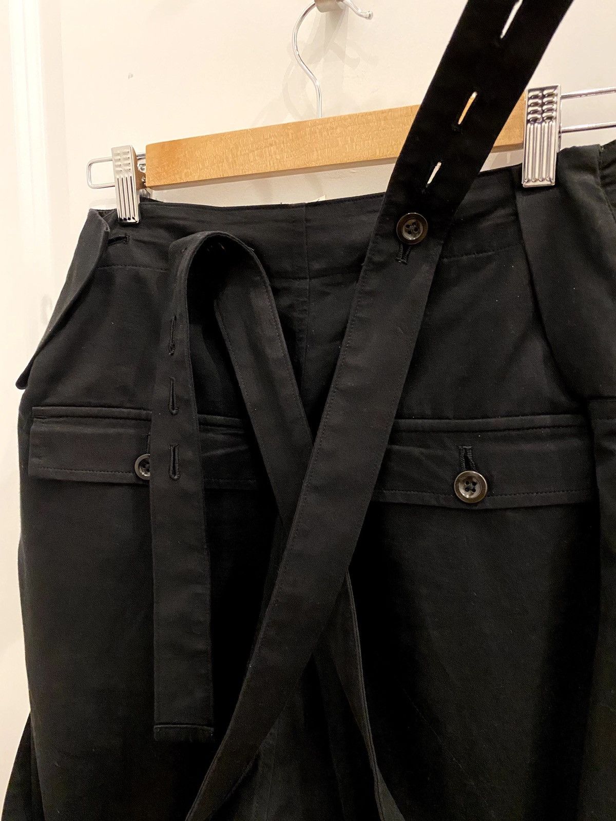 Yohji Yamamoto 08ss military detachable suspender trousers Size US 32 / EU 48 - 12 Thumbnail