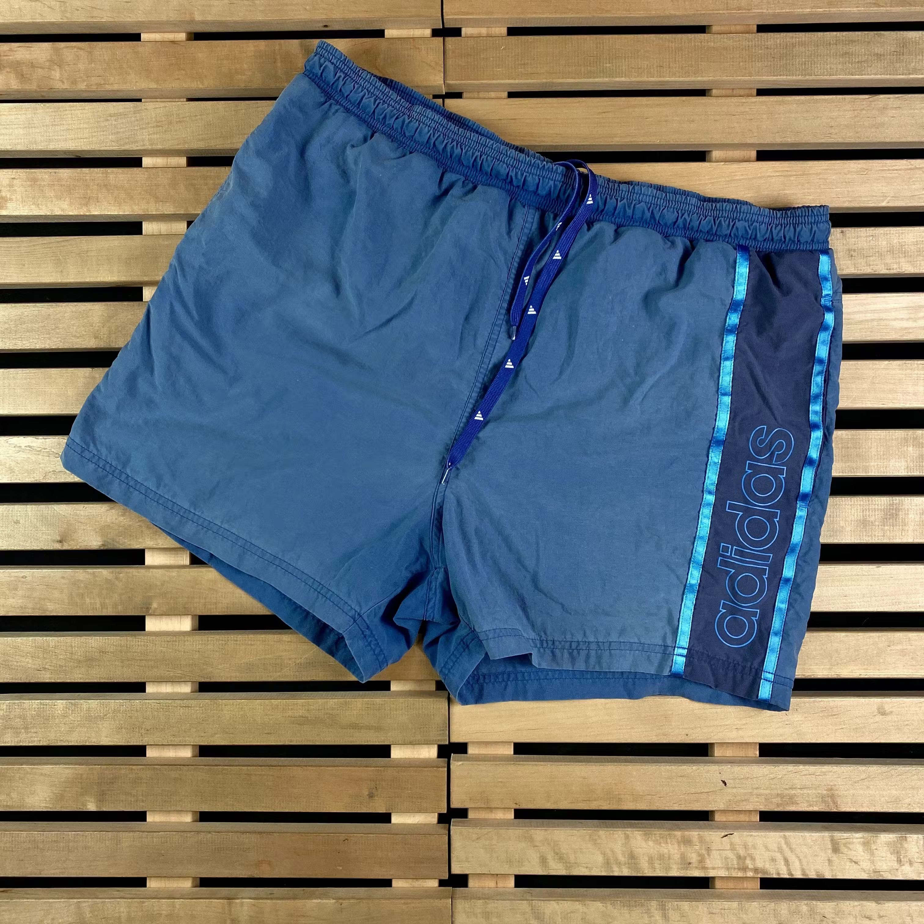 Adidas × Vintage Mens Adidas Vintage Shorts Size XL Size US 36 / EU 52 - 1 Thumbnail