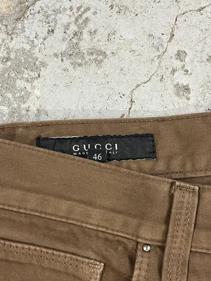 Gucci AW2009 Gucci Brown Denim Jeans Size US 32 / EU 48 - 8 Thumbnail