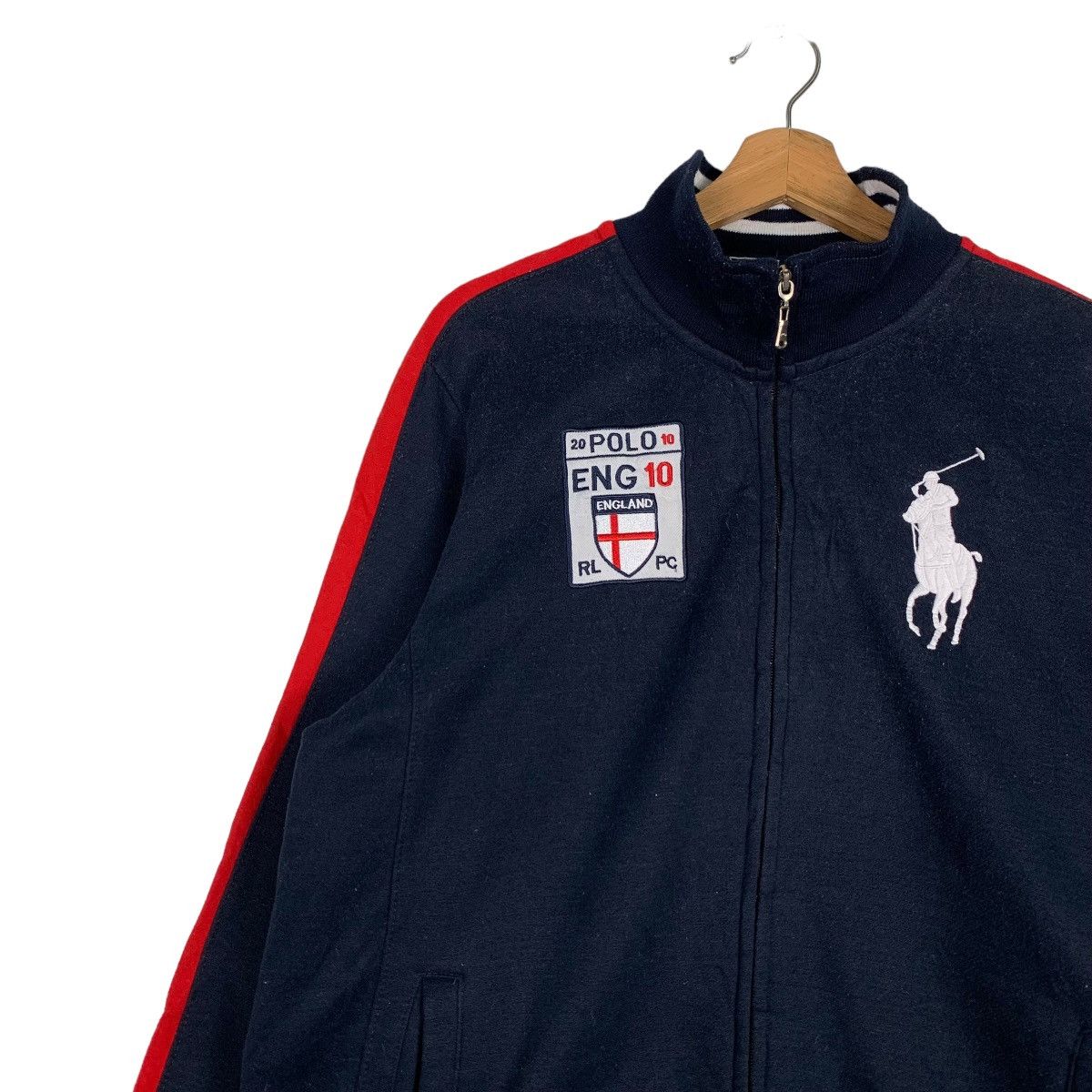 Polo Ralph Lauren Polo Ralph Lauren England 10 Zipper Sweater #0621-C29 Size US XL / EU 56 / 4 - 3 Thumbnail