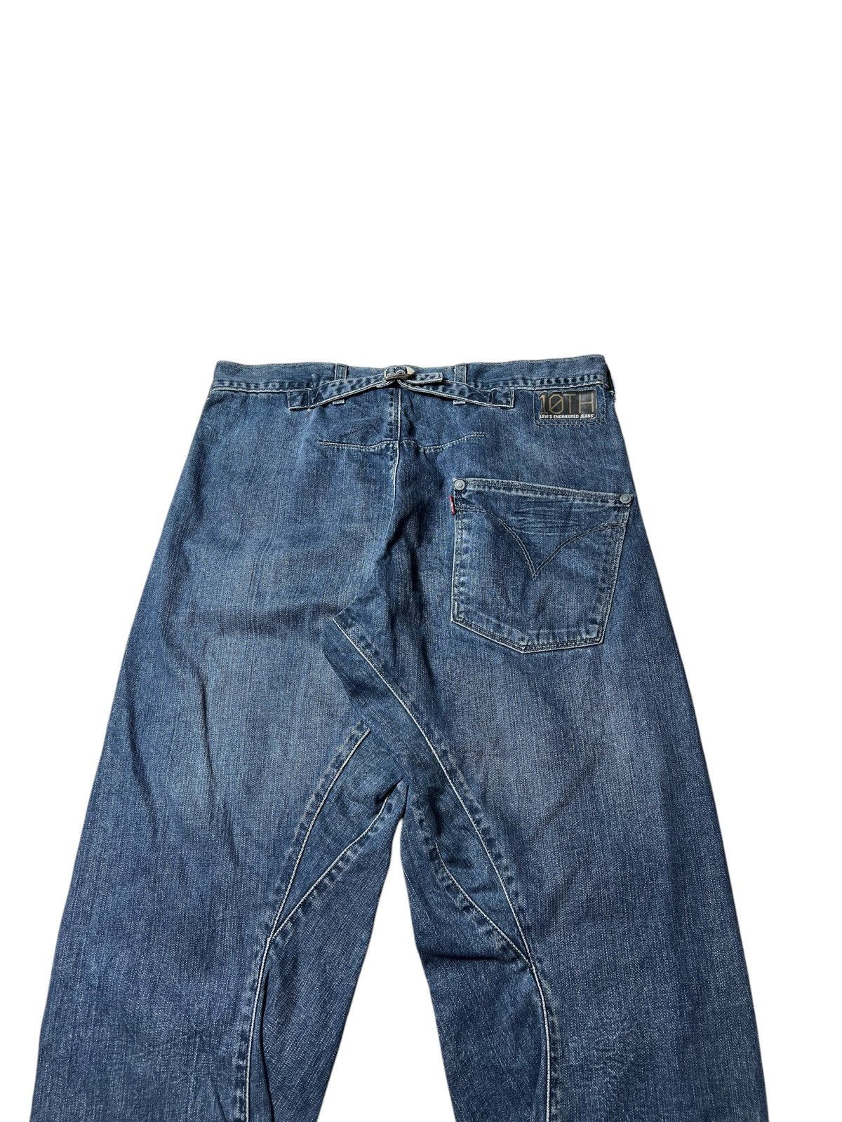 Levi's Levi’s 10TH Anniversary Engineered Buckle Back Pants Size US 32 / EU 48 - 3 Thumbnail