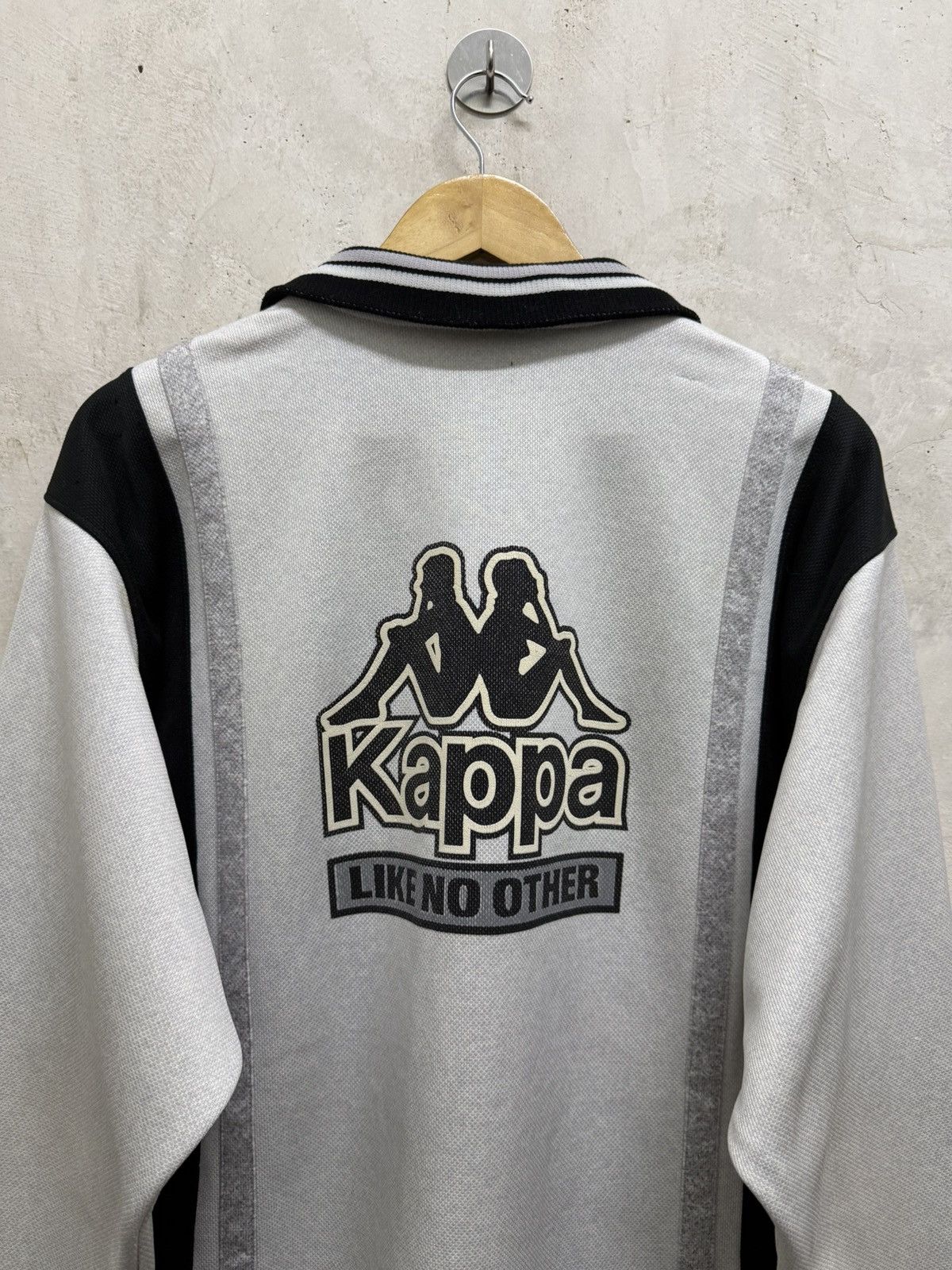 Kappa Vintage 90s Distressed Kappa Tracktop Sportwear Size US XL / EU 56 / 4 - 2 Thumbnail