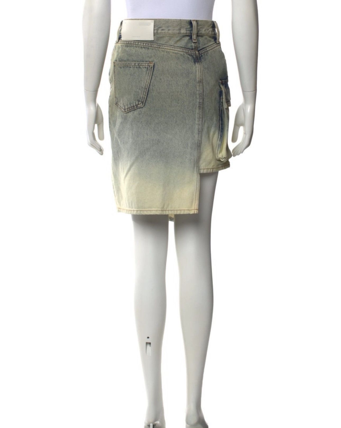 Off-White OFF WHITE denim over SKIRT Size 26" / US 2 / IT 38 - 3 Thumbnail