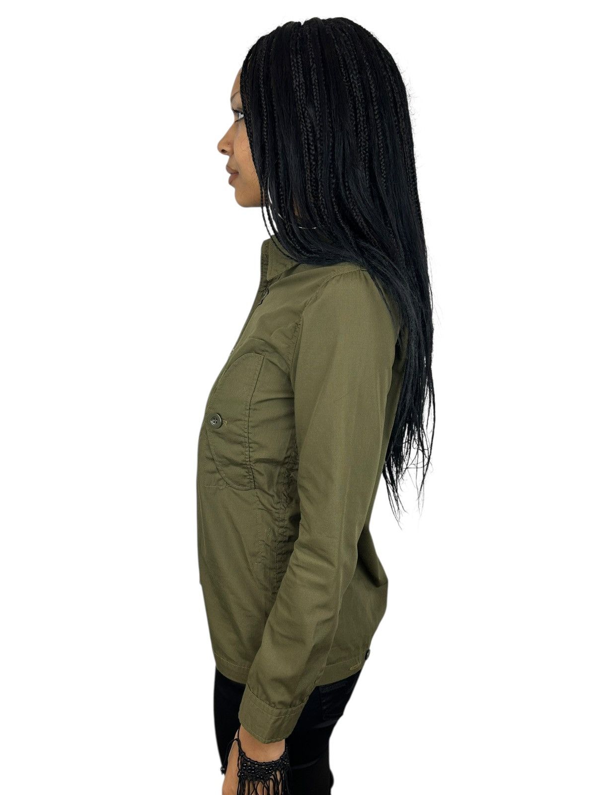 Johnbull Symmetrical Chest Pocket Military Button-Up Shirt