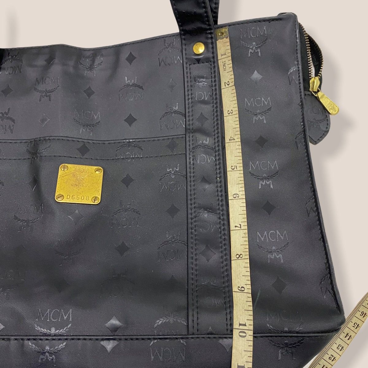 MCM ‼️LASTDROP‼️ VINTAGE MCM BLACK VISETOS NYLON LONG SHOULDER BAG Size ONE SIZE - 15 Thumbnail