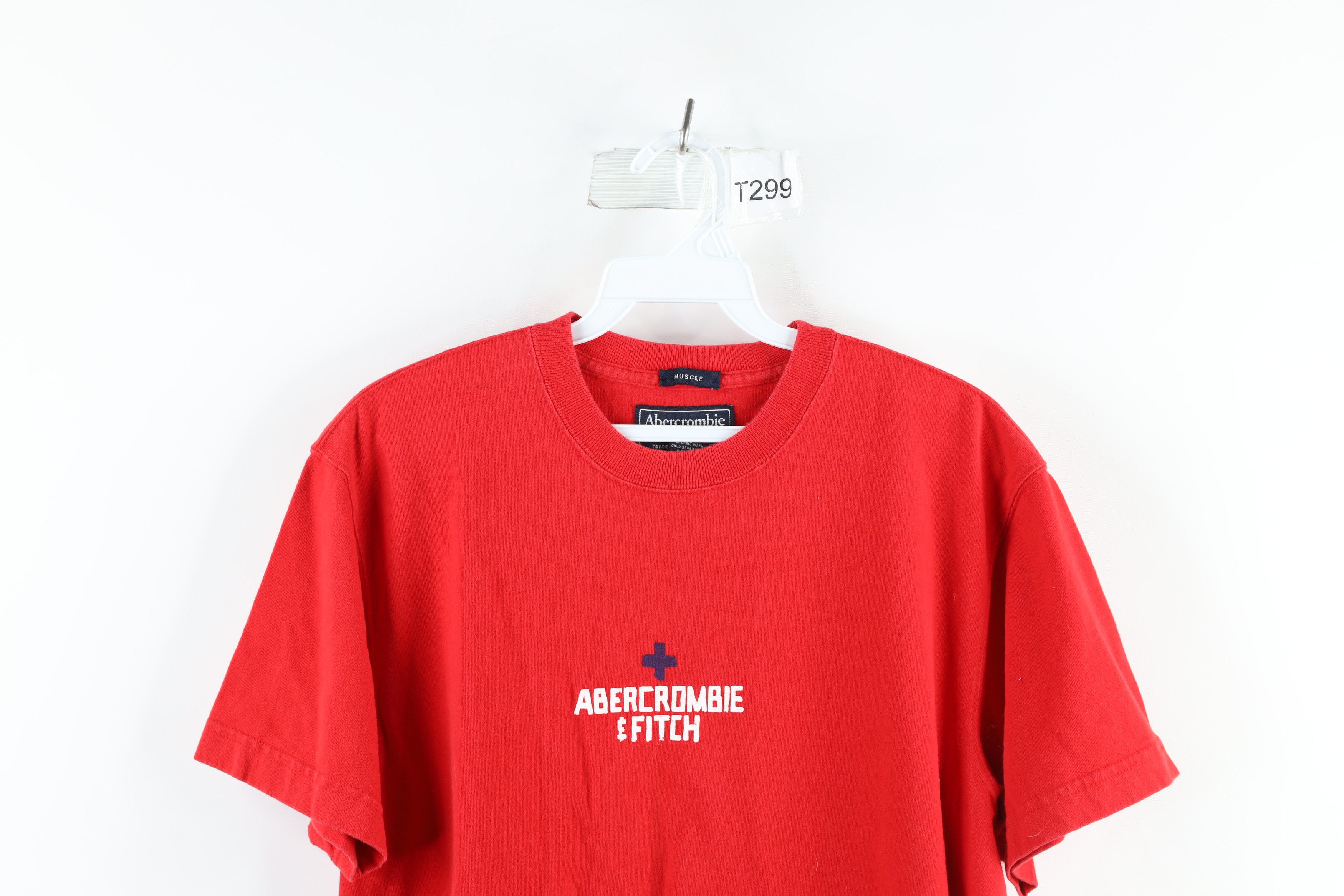 Abercrombie & Fitch × Vintage Vintage Abercrombie & Fitch Center Logo Short Sleeve T-Shirt Size US M / EU 48-50 / 2 - 2 Thumbnail