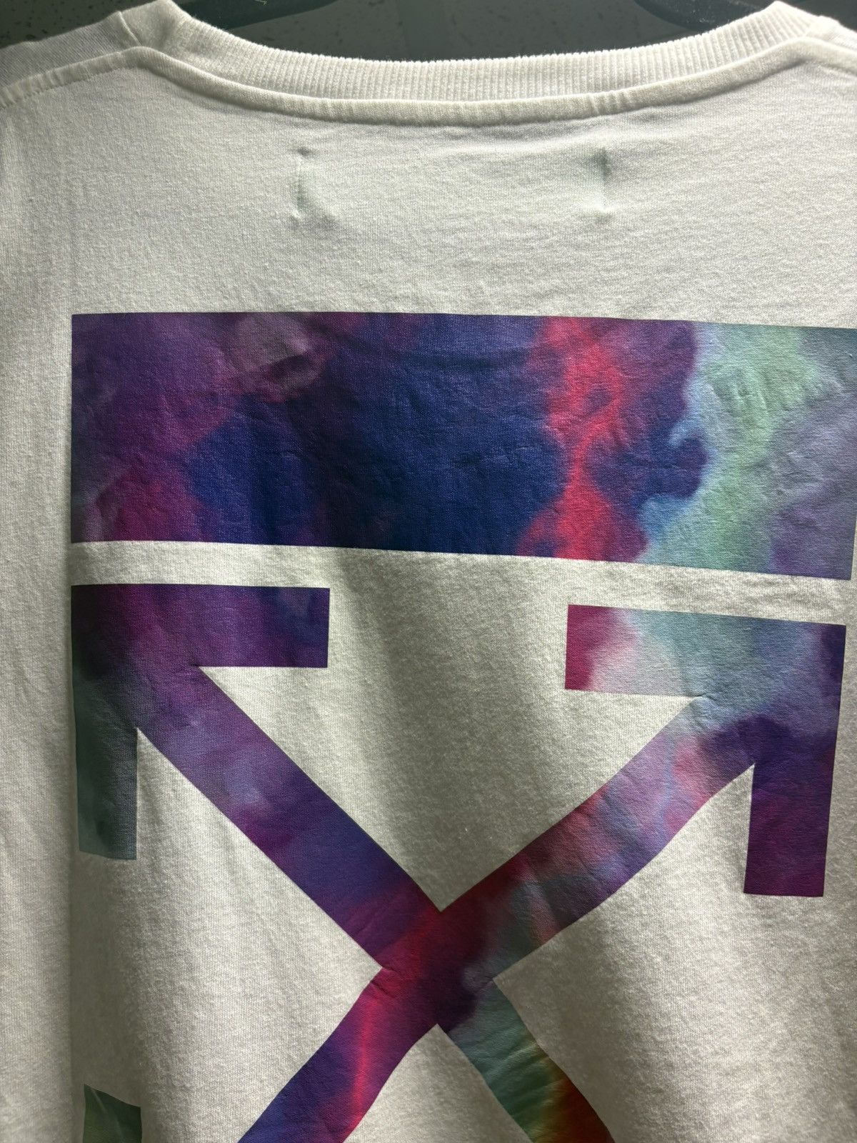 Off-White Off White Blurred Lines Tee - White - L - Never Worn Size US L / EU 52-54 / 3 - 9 Thumbnail