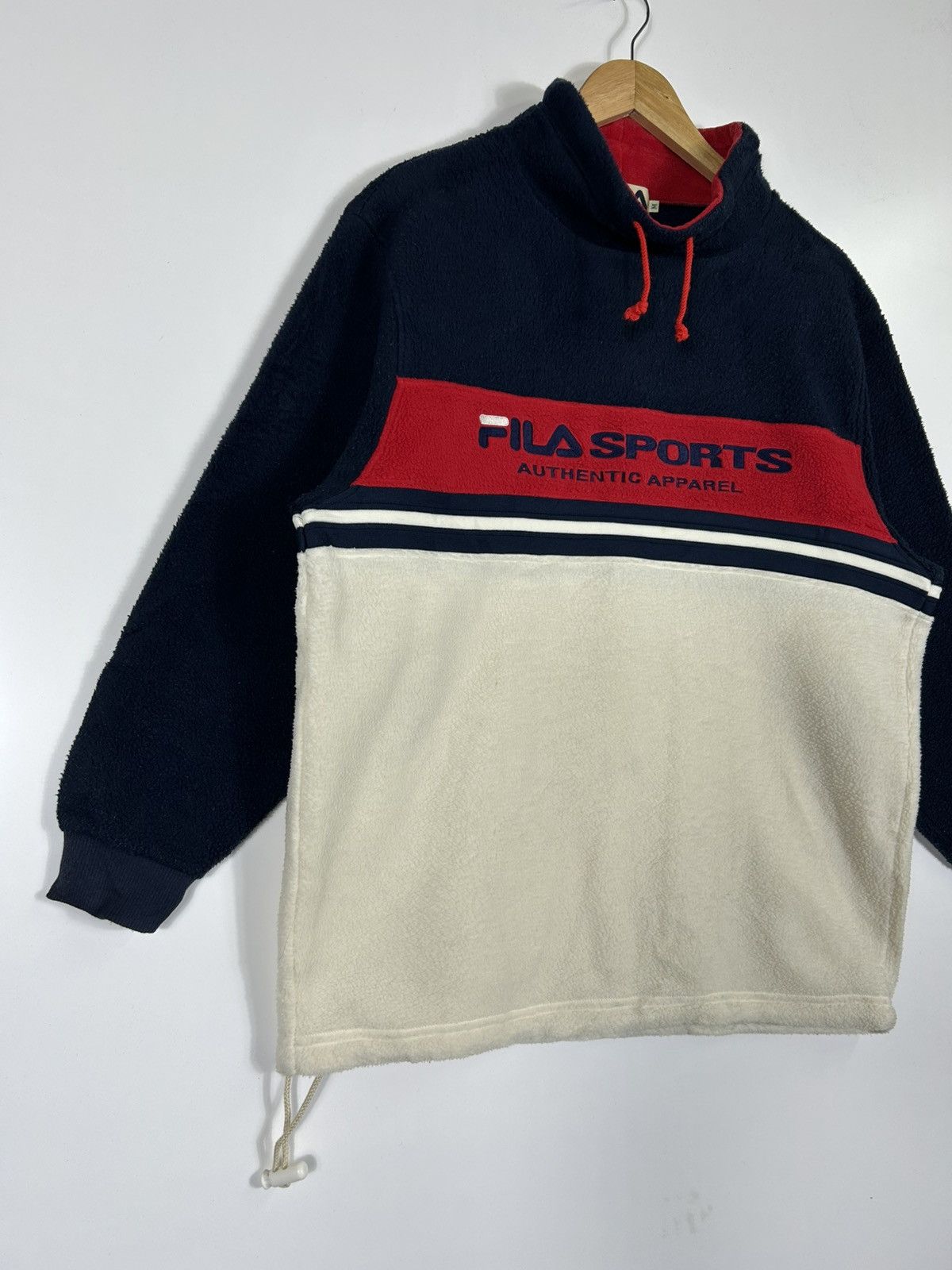 Fila ⚡️Vintage Fila Sport Fleece Sweatshirt Size US M / EU 48-50 / 2 - 2 Thumbnail