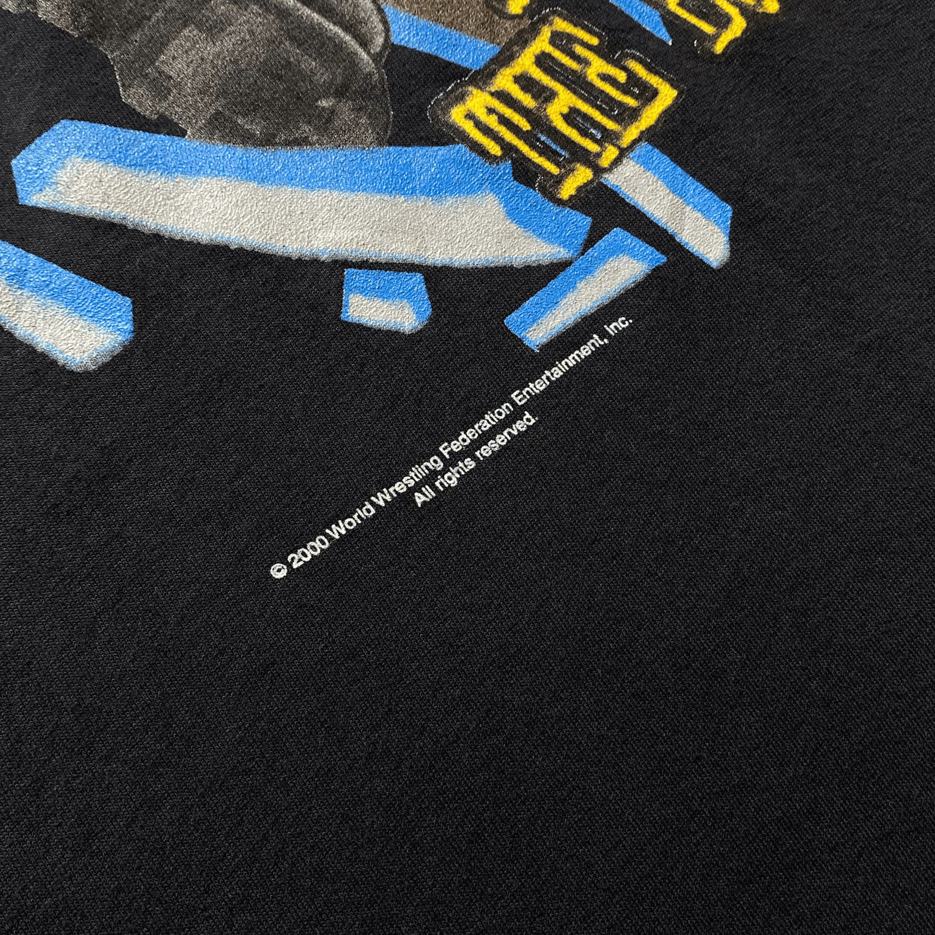 Vintage × WWF Vintage 2000 WWF Stone Cold Steve Austin Bottom Line T-Shirt Size US L / EU 52-54 / 3 - 3 Thumbnail