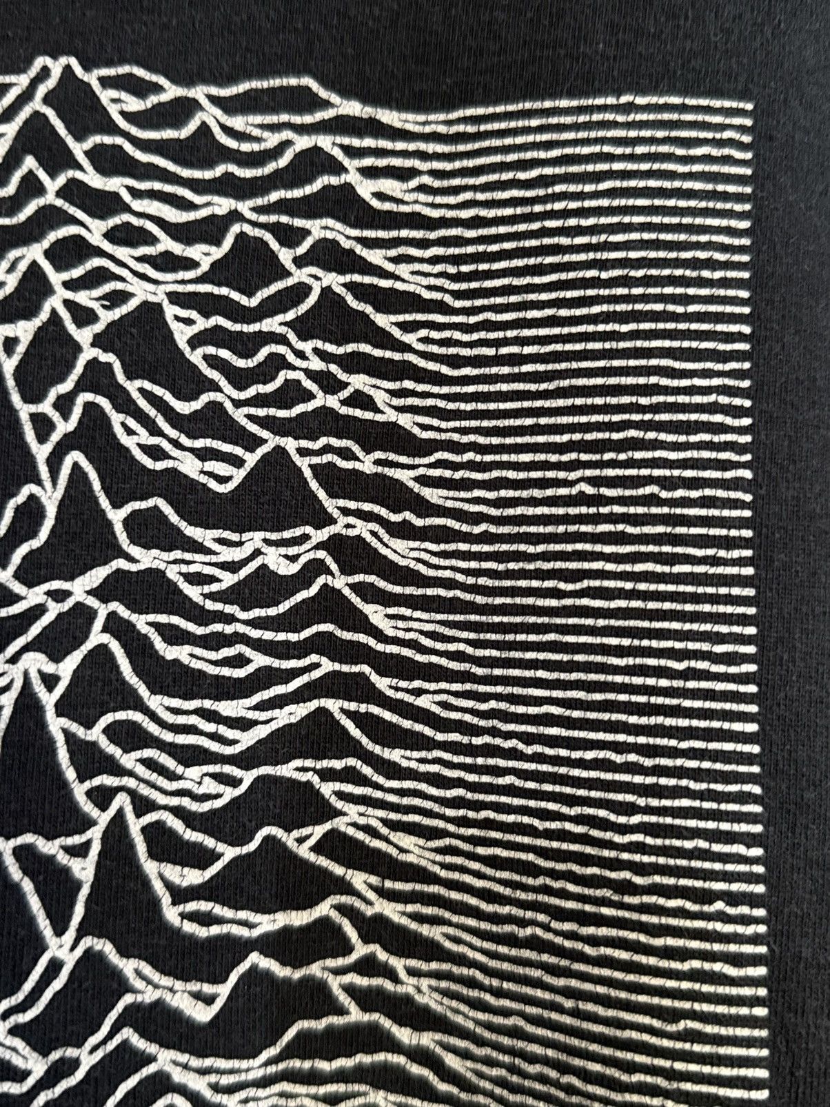 Band Tees × Vintage Vintage Joy Division Unknown Pleasures Faded Tee Size US M / EU 48-50 / 2 - 4 Thumbnail