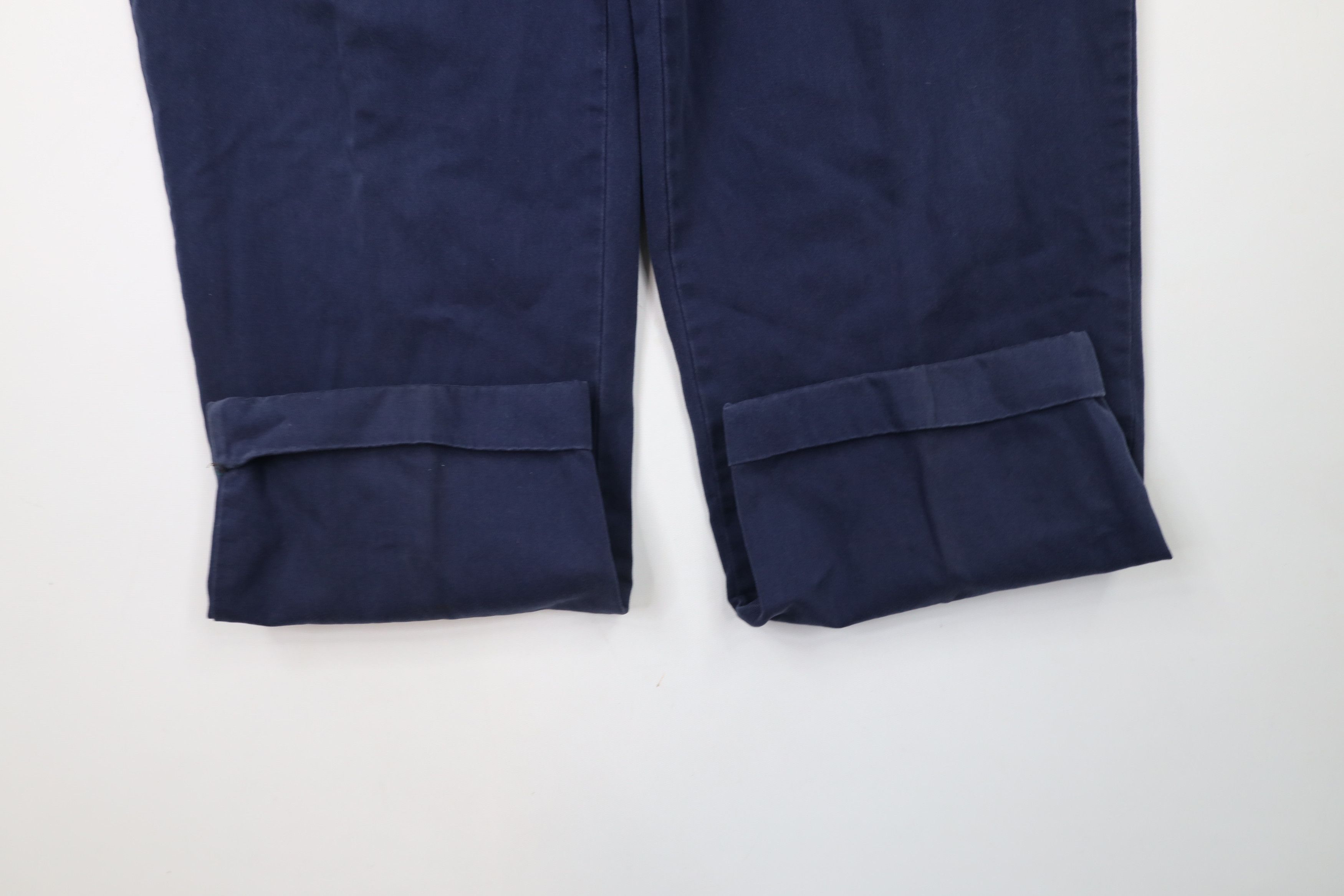 Tommy Hilfiger × Vintage Vintage 90s Tommy Hilfiger Cuffed Wide Leg Chino Pants Size US 32 / EU 48 - 5 Thumbnail