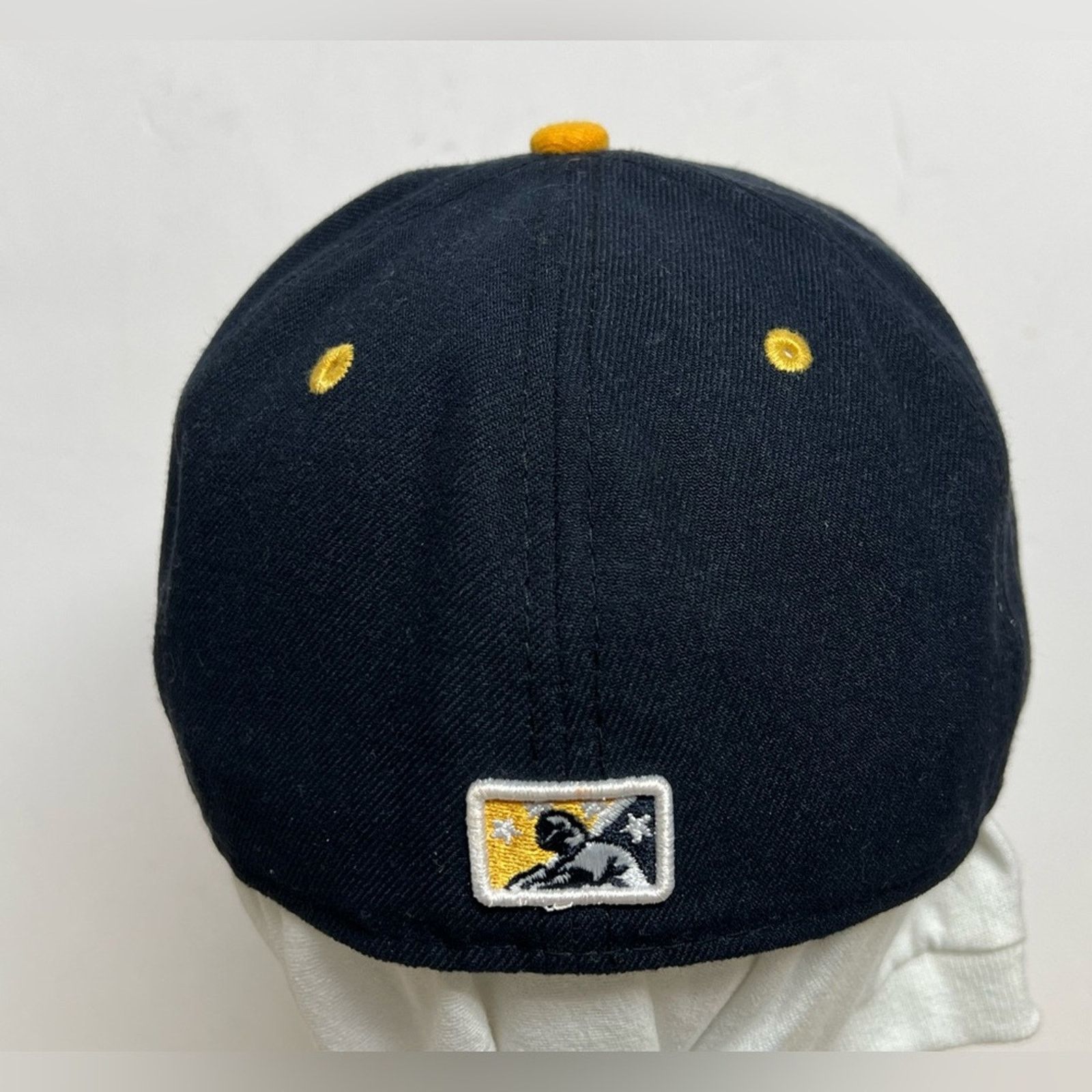 New Era Wool On Field Baseball Hat Lake County Captains Game Used Size ONE SIZE - 4 Thumbnail