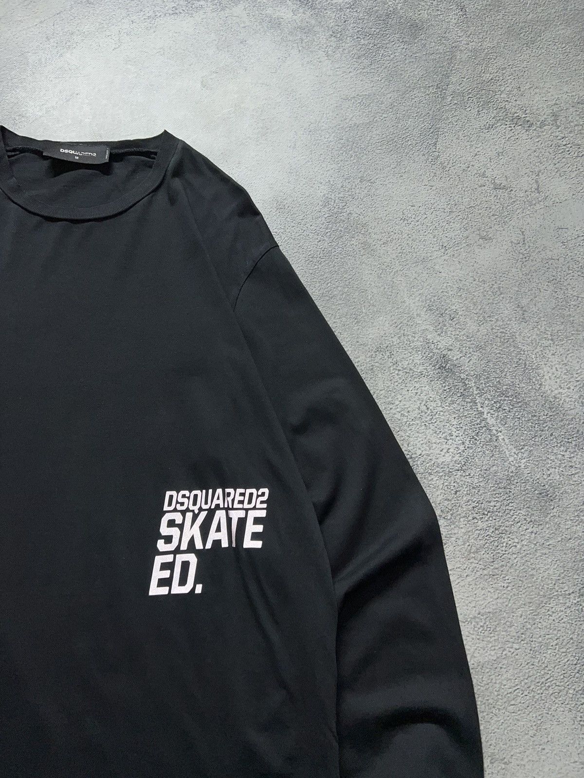 Dsquared2 Vintage Y2k Dsquared 2 Skate Ed🖤 Reflective Logo Long Sleeve Size US M / EU 48-50 / 2 - 13 Thumbnail