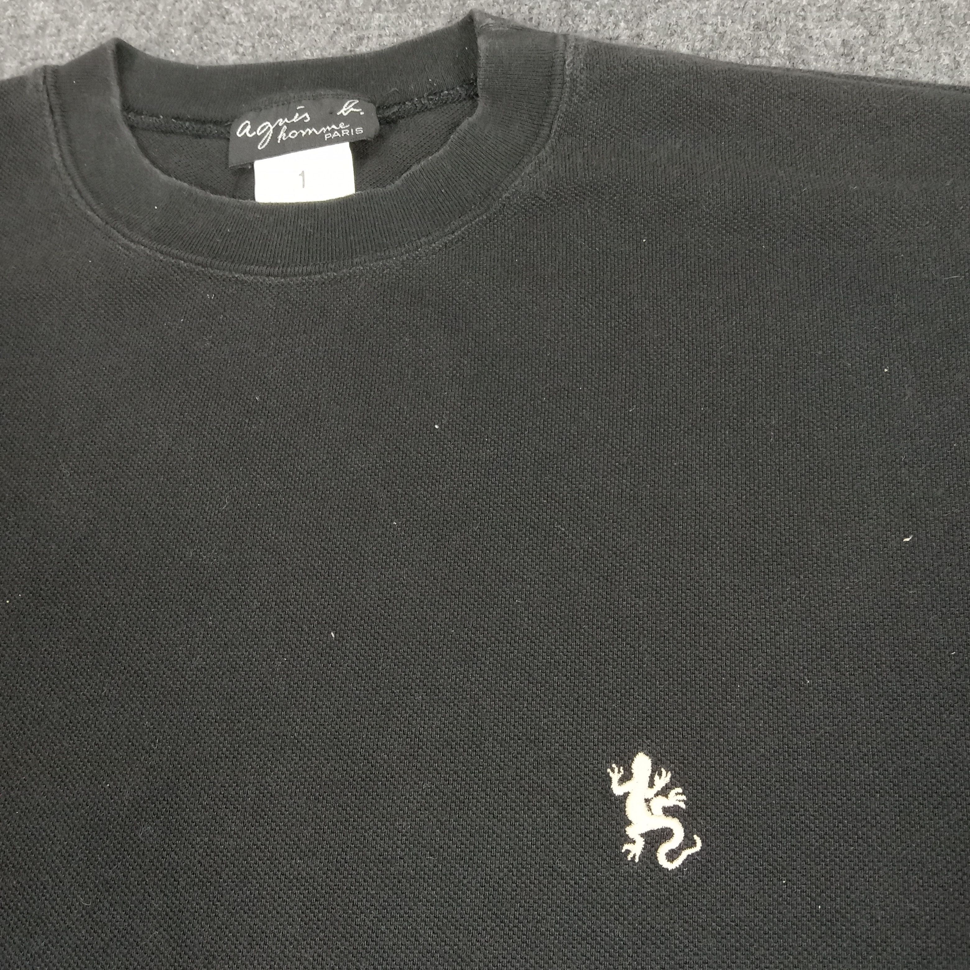 Vintage × agnes b. Agnes B. Homme Paris Designer Brand Tshirt Size US M / EU 48-50 / 2 - 2 Thumbnail