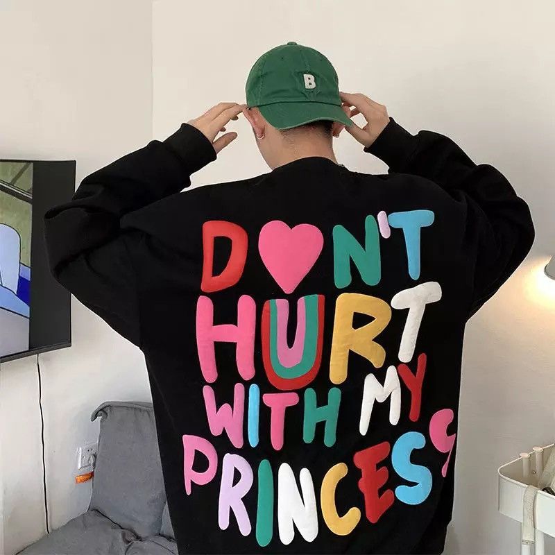 Designer × Japanese Brand Streetwear Sweatshirt Hoodie Hip Hop Korean Loose Style y2k Size US M / EU 48-50 / 2 - 1 Thumbnail
