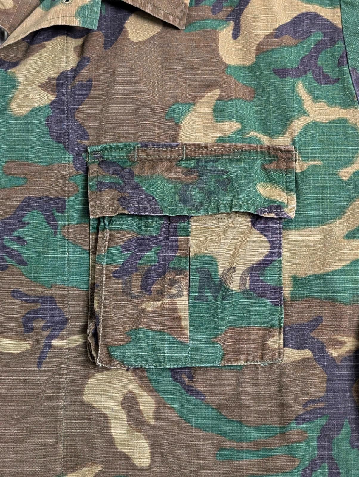 Other USMC Woodland Hot Weather Jacket Coat "RDF" 1978 - Medium Size ONE SIZE - 6 Thumbnail