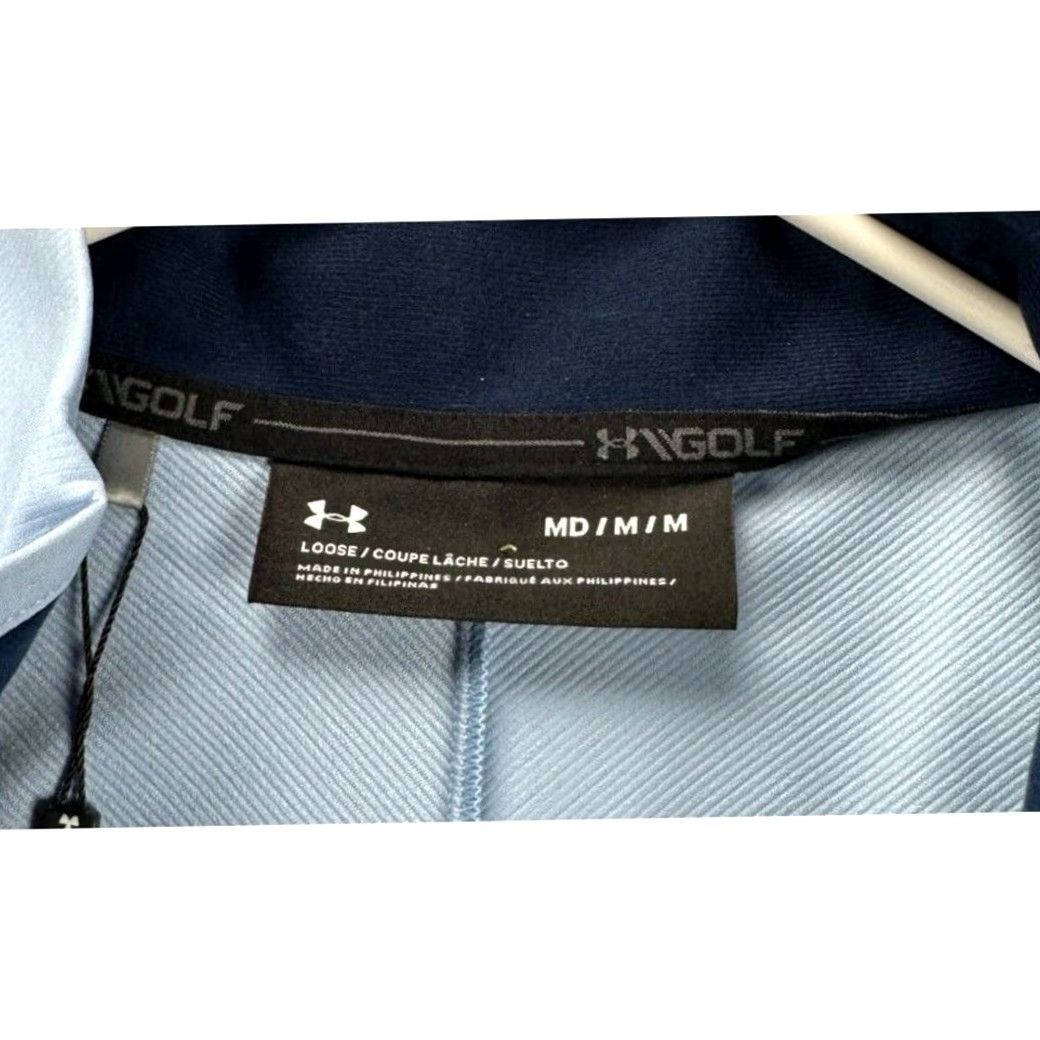Under Armour Under Armour Jacket Mens Medium Storm Windstrike Navy Golf Pullover Loose NEW A4 Size US M / EU 48-50 / 2 - 4 Thumbnail