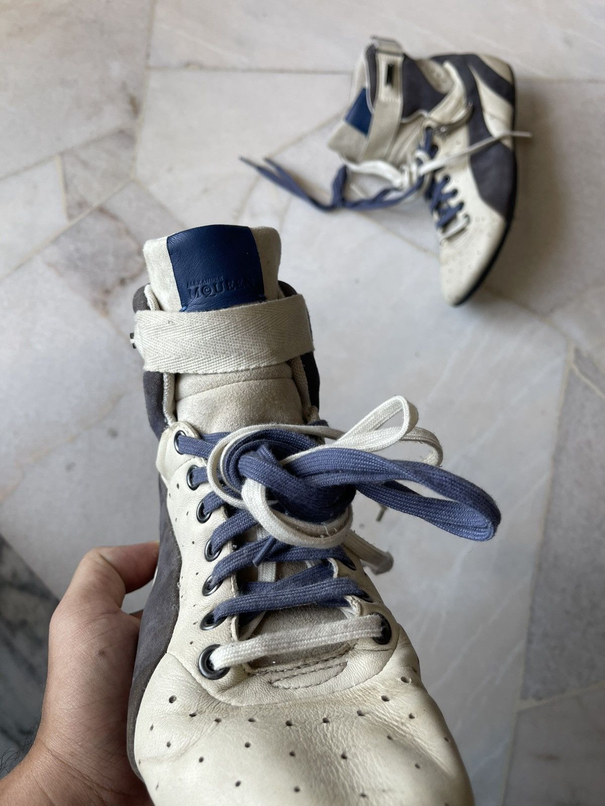 Alexander McQueen × Puma Puma x Alexander Mcqueen Speed Cat Shoes Size US 6.5 / EU 39-40 - 7 Thumbnail