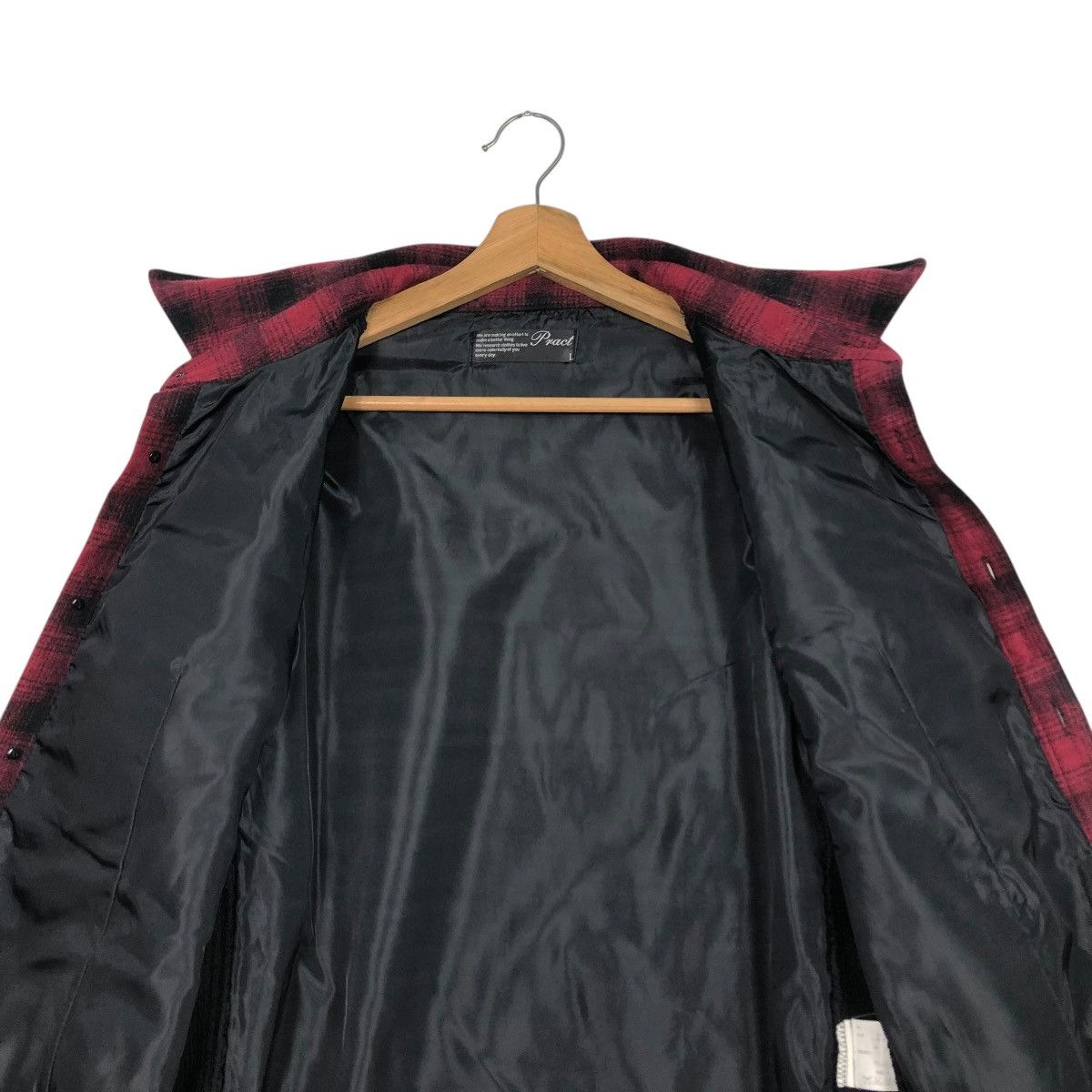 Hysteric Glamour 🔥VINTAGE BIKER JACKET PUNK DESIGN PRACT TARTAN CHECK Size US L / EU 52-54 / 3 - 16 Thumbnail