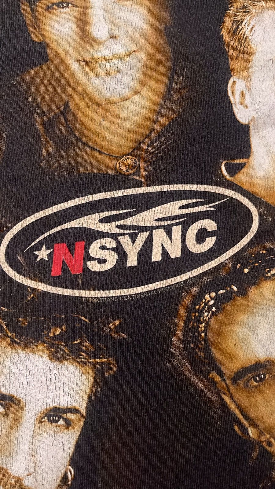 Vintage Vintage *NSYNC 1999 Portrait T-Shirt Size US L / EU 52-54 / 3 - 4 Thumbnail