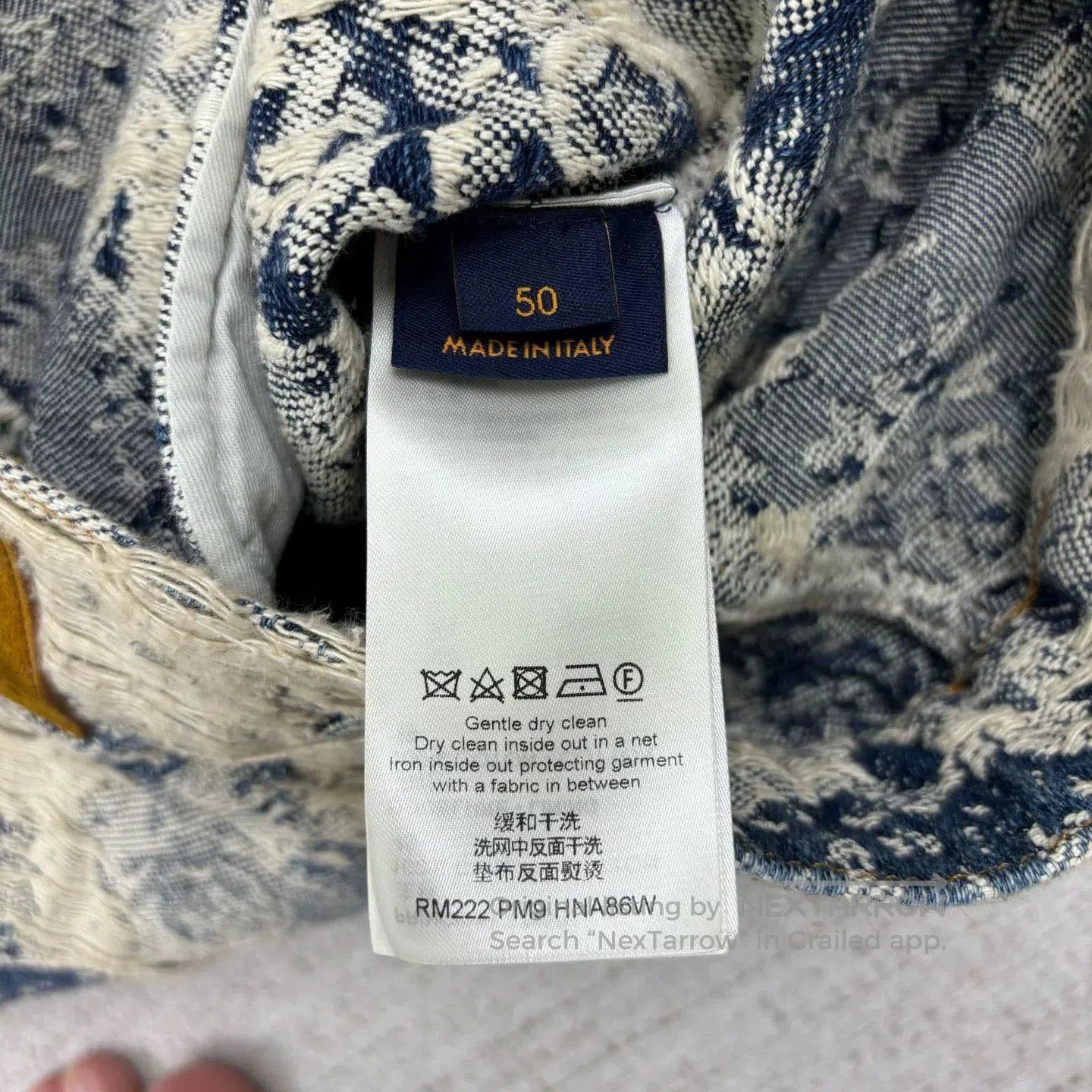 Louis Vuitton Louis Vuitton FW22 Floral Denim Jacket. Size US L / EU 52-54 / 3 - 5 Thumbnail