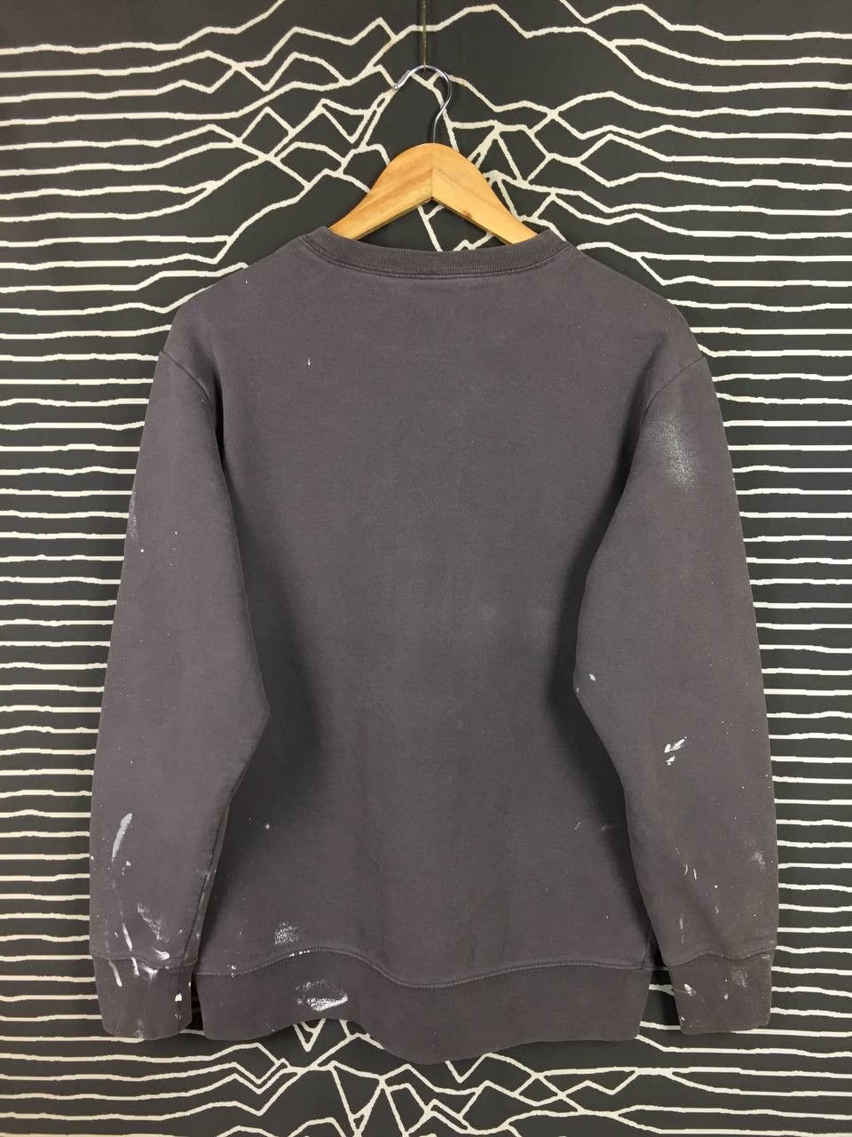 The North Face The North Face Big Logo Distressed Paint Splatter Sweatshirt Size US M / EU 48-50 / 2 - 11 Thumbnail