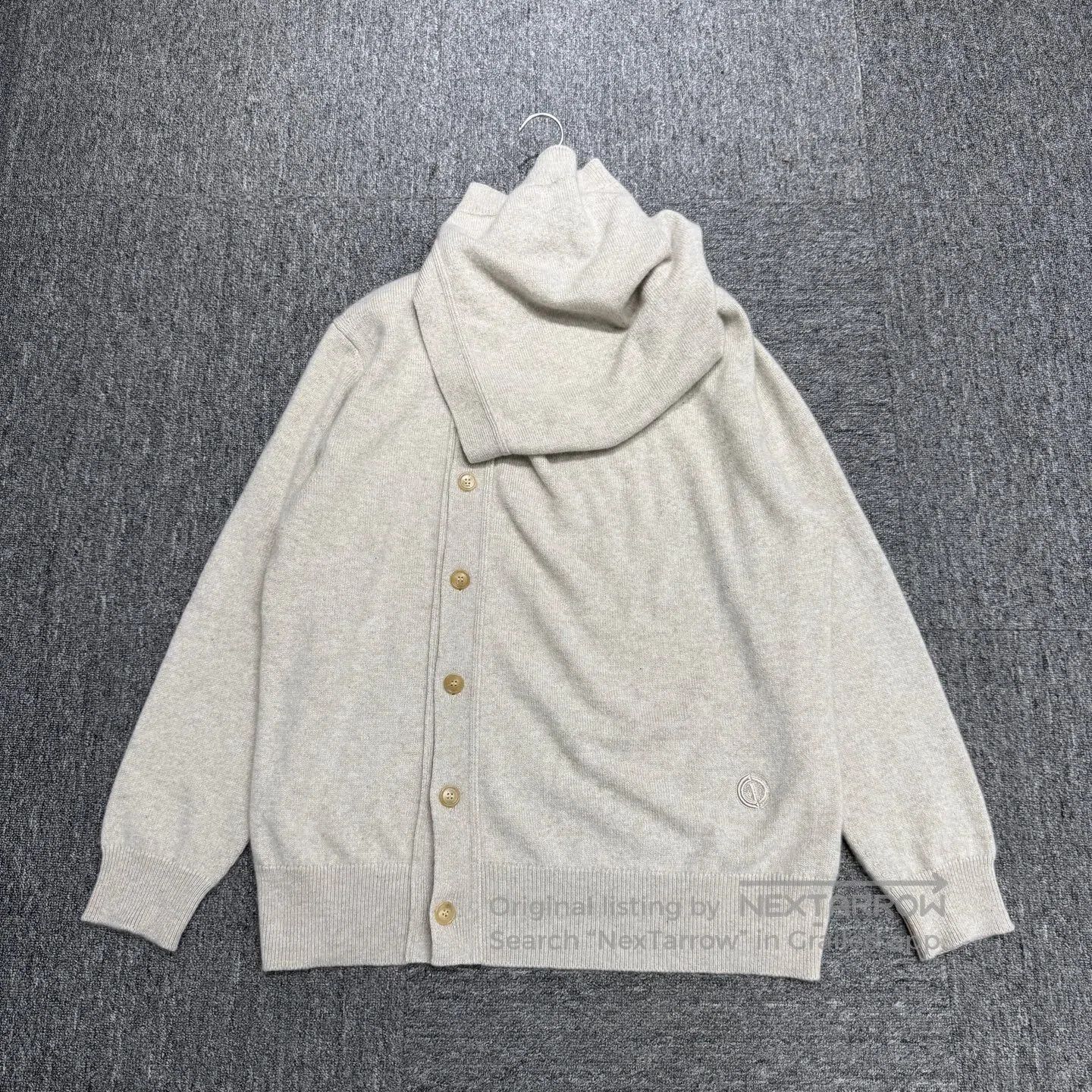 Dior Dior Pleated high-neck embroidered wool cardigan| Size XXL / US 16-18 / IT 52-54 - 1 Thumbnail
