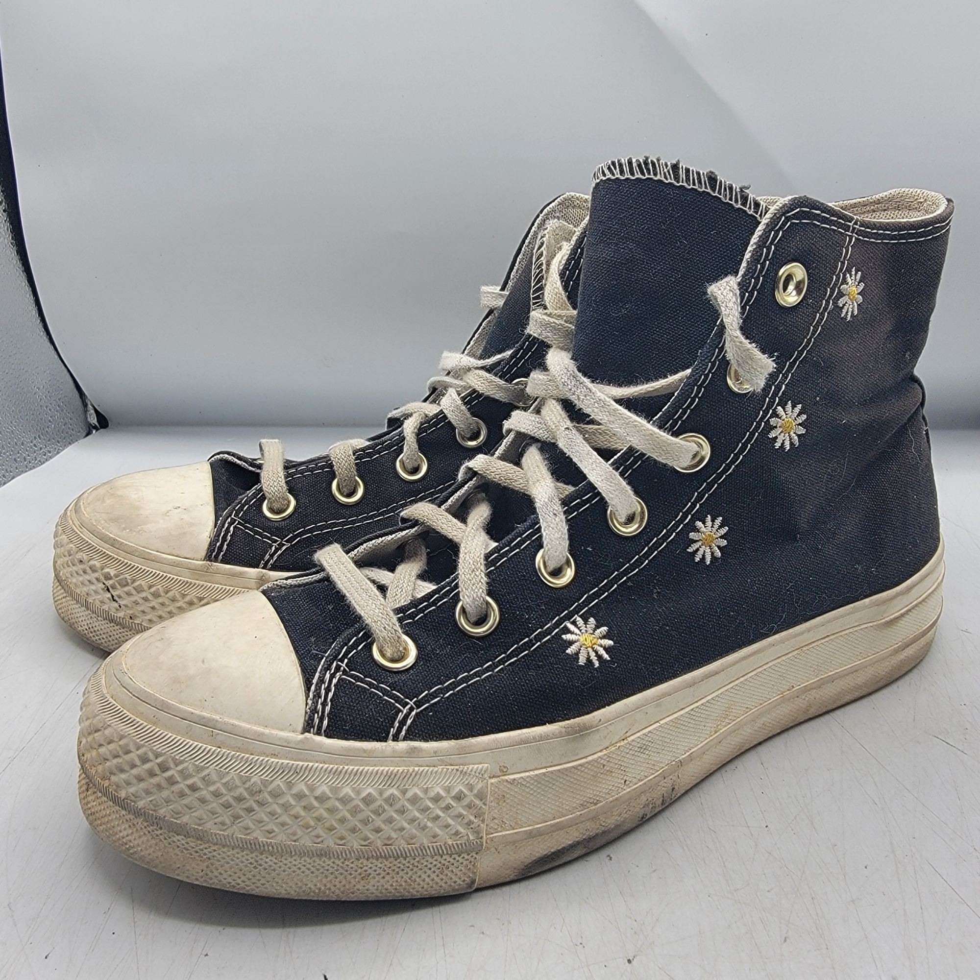 Converse Converse Womens Size 9.5 Black Lift Platform High Festival F Size US 9.5 / EU 42-43 - 4 Thumbnail