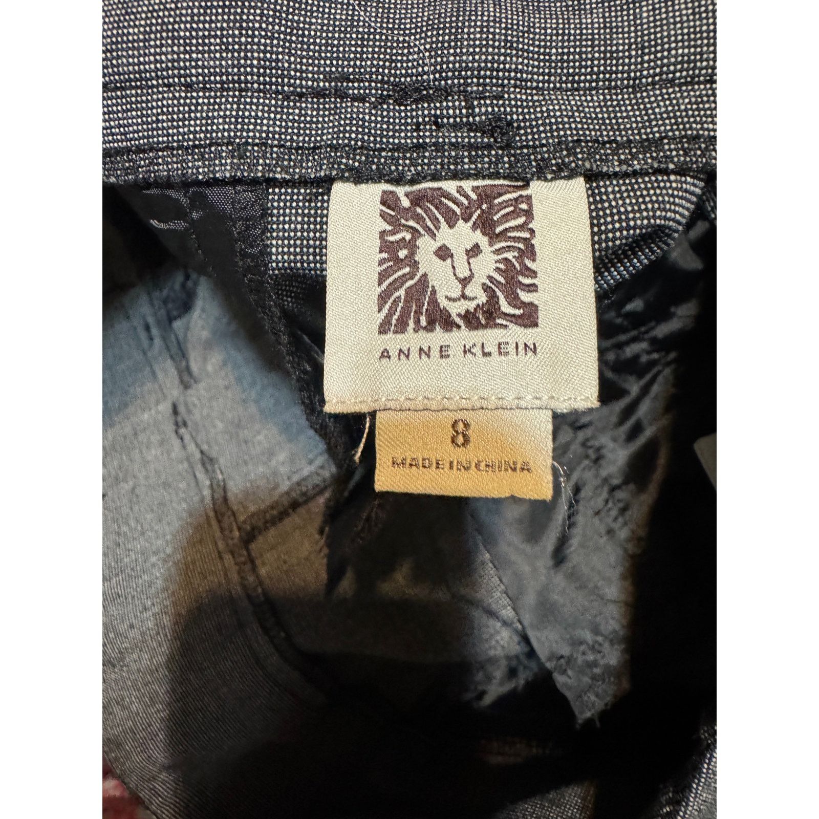 Anne Klein Anne Klein · Size 8 · Bootcut Trousers · Stretch Gray Size 30" / US 8 / IT 44 - 6 Thumbnail
