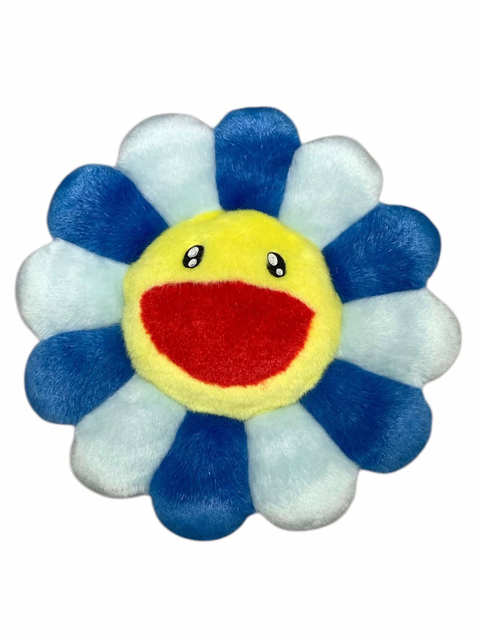Takashi Murakami Takashi Murakami 30cm Yellow Blue flower pillow cushion Size ONE SIZE - 1 Thumbnail