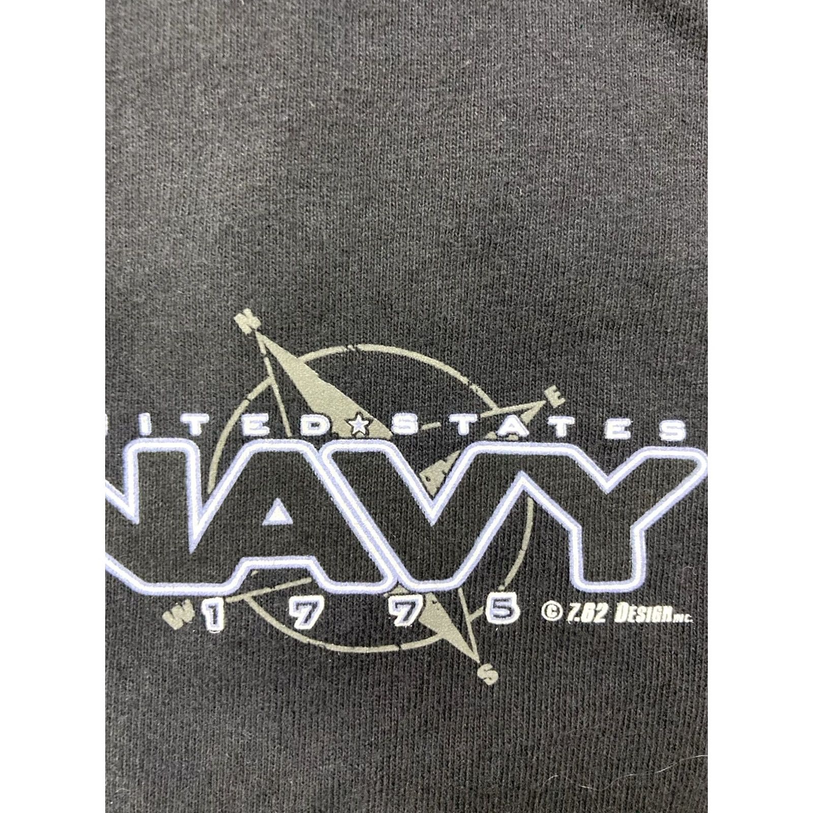Vintage 7.62 Designs United States Navy Graphic T-shirt Men Medium Black Short Sleeve Size US M / EU 48-50 / 2 - 4 Thumbnail