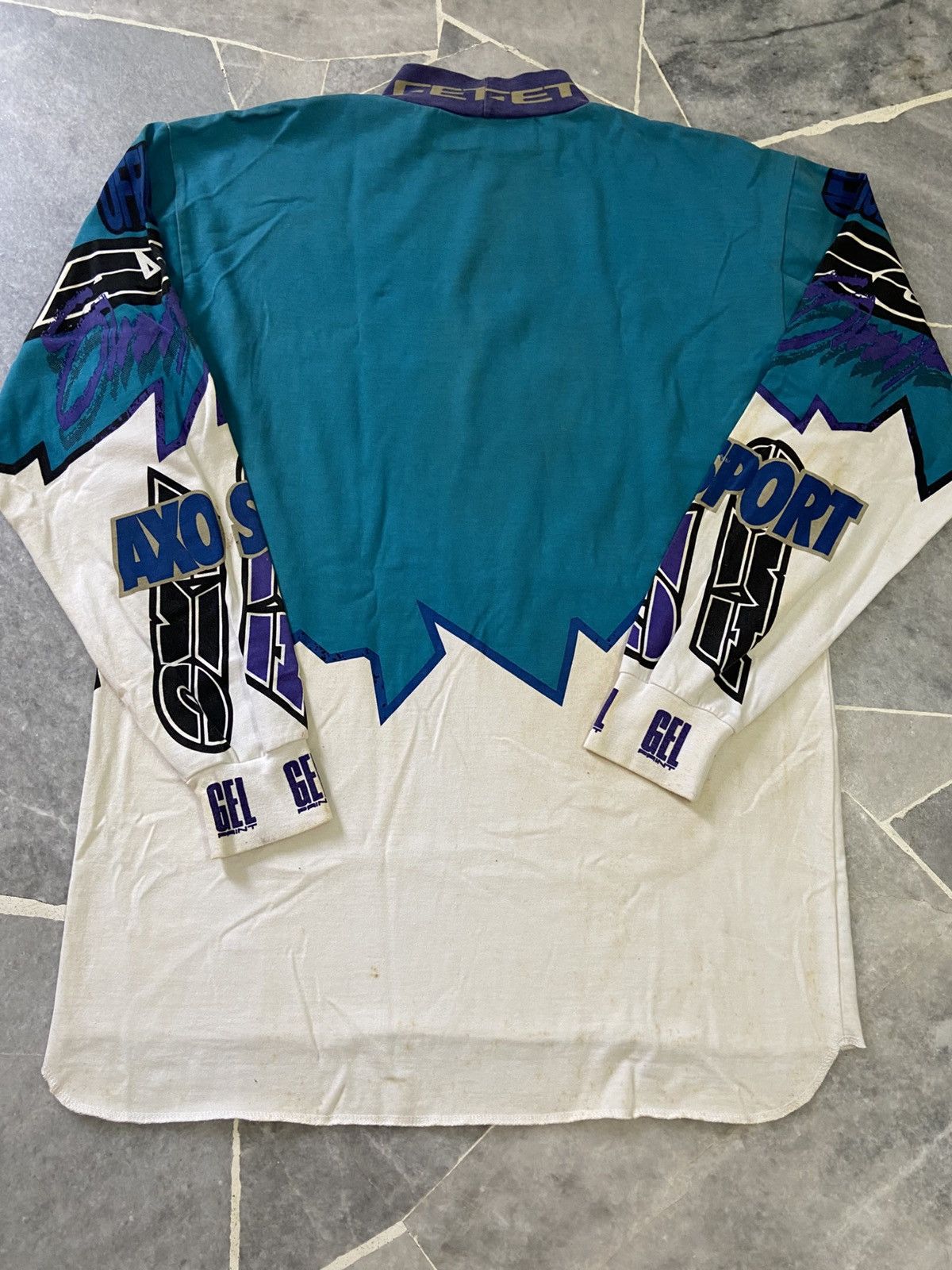 Vintage 1992 Axo Team Pro Circuit Racing Motocross Jersey Large Size US L / EU 52-54 / 3 - 5 Thumbnail