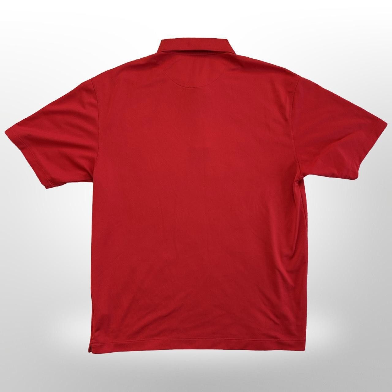 Nike Nike Golf Red Dri-FIT Polo Shirt Size US L / EU 52-54 / 3 - 3 Thumbnail