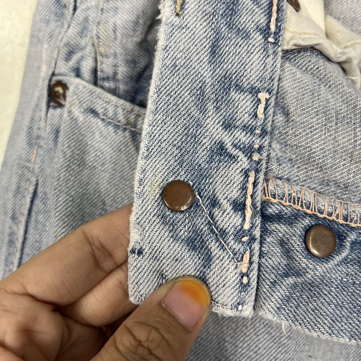 Japanese Brand Vintage Unbranded Selvedge Denim Jeans Size US 30 / EU 46 - 10 Thumbnail