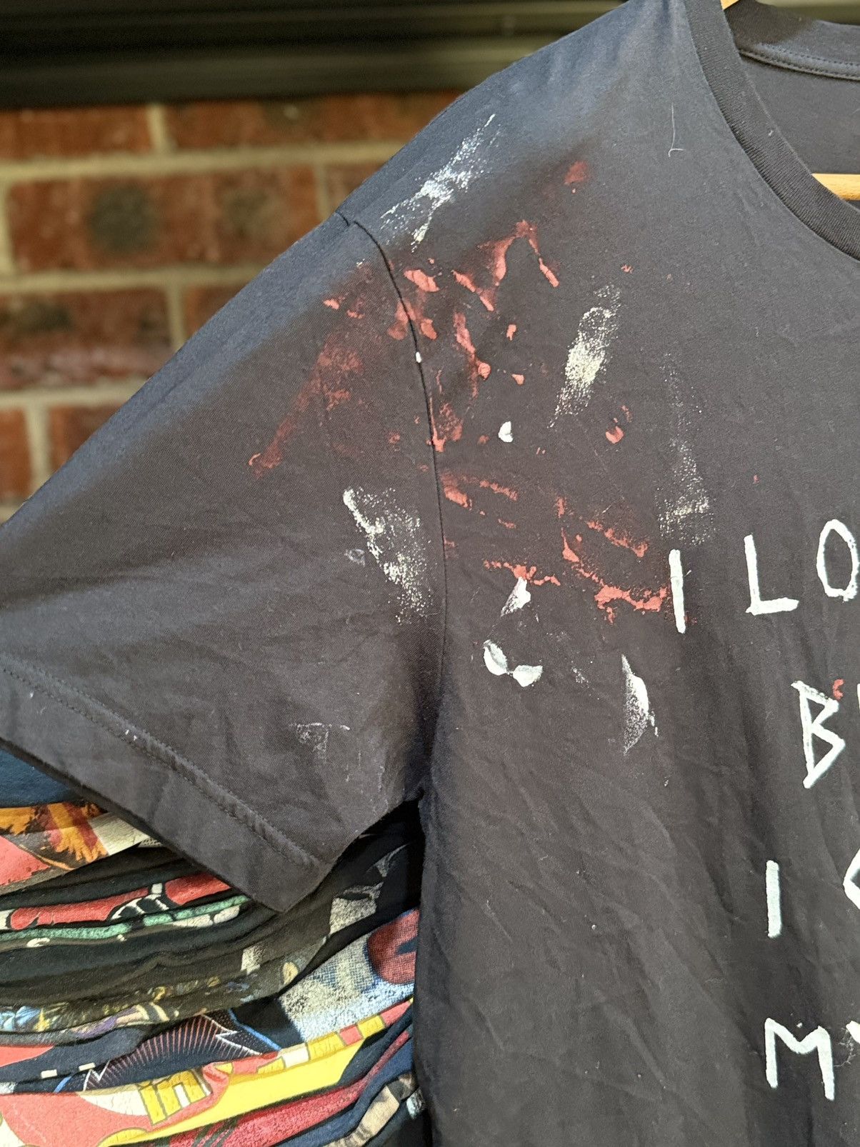 Faith Connexion Dionysios I Love But Then I Changed My Mind Paint Tee Size US L / EU 52-54 / 3 - 5 Thumbnail