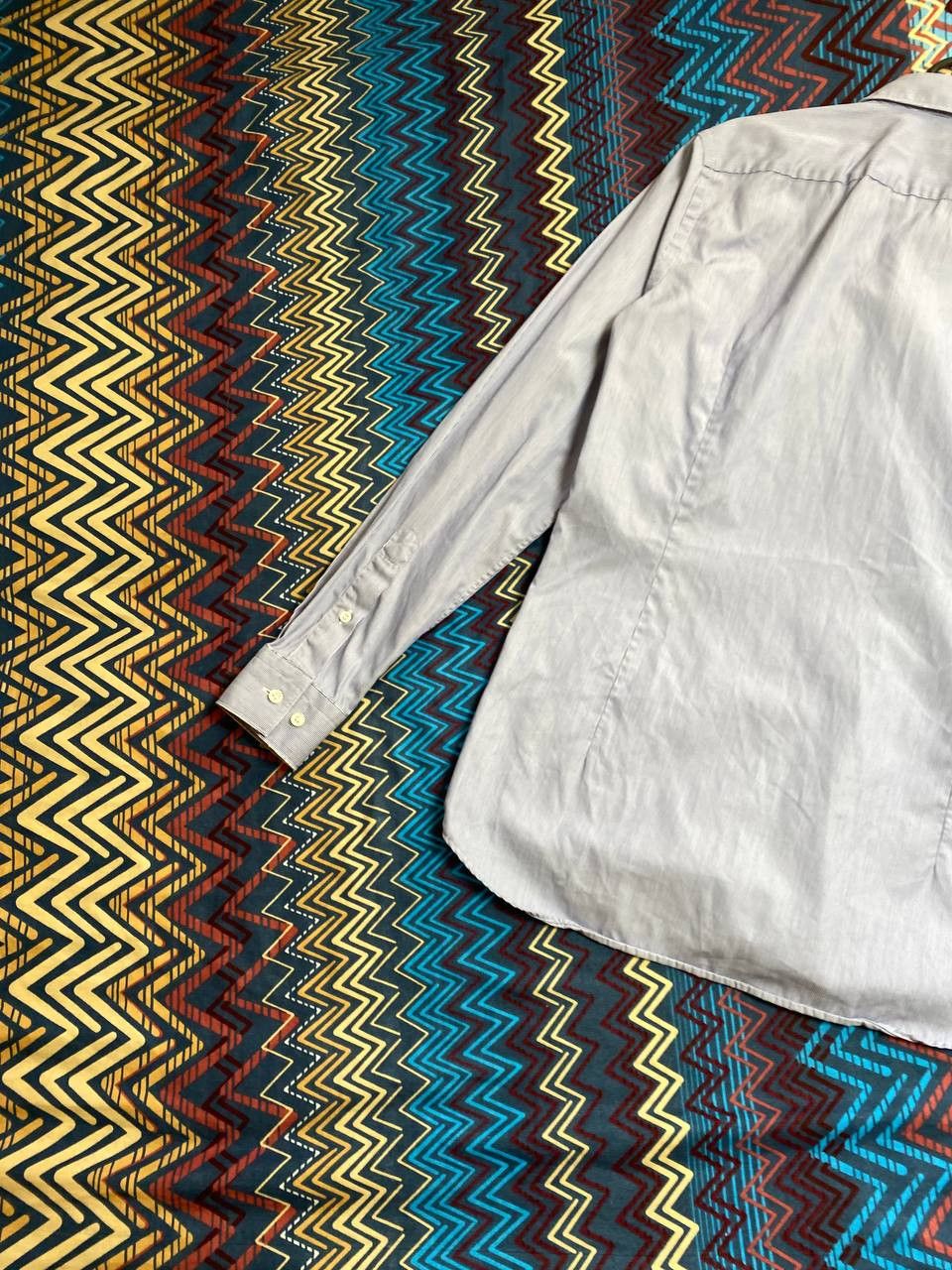 Hugo Boss Vintage Y2K shirt striped Hugo Boss regular fit streetwear Size US M / EU 48-50 / 2 - 12 Thumbnail