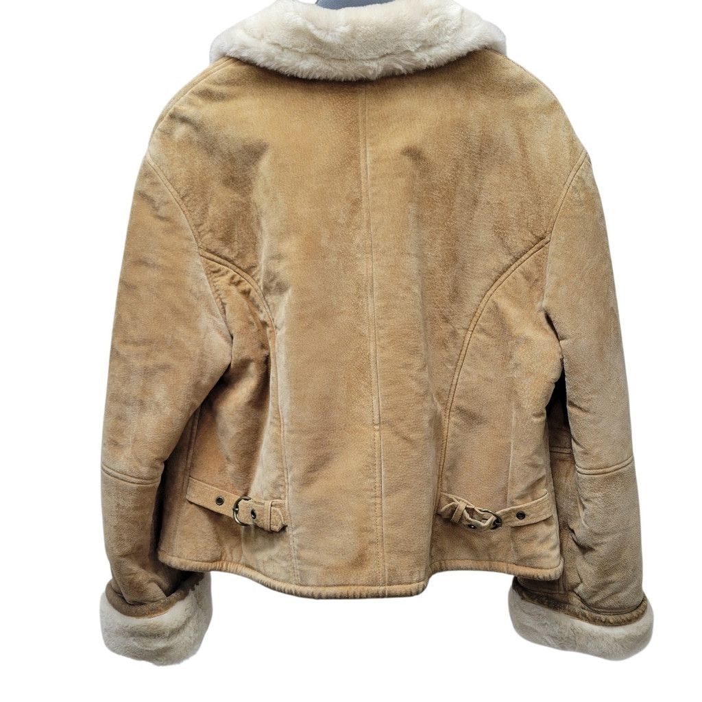 Gallery Dept. GALLERY Vintage Genuine Leather Modacrylic Lined Jacket Larg Size L / US 10 / IT 46 - 6 Thumbnail