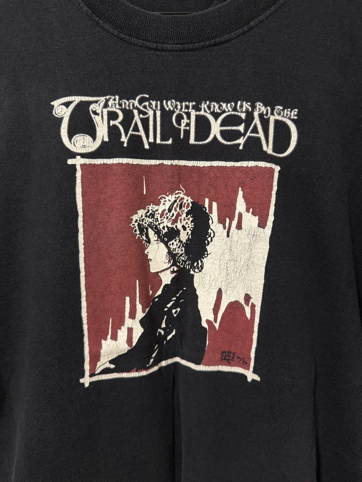 Vintage AND YOU WILL KNOW US BY THE TRAIL OF DEAD Size US XL / EU 56 / 4 - 2 Thumbnail