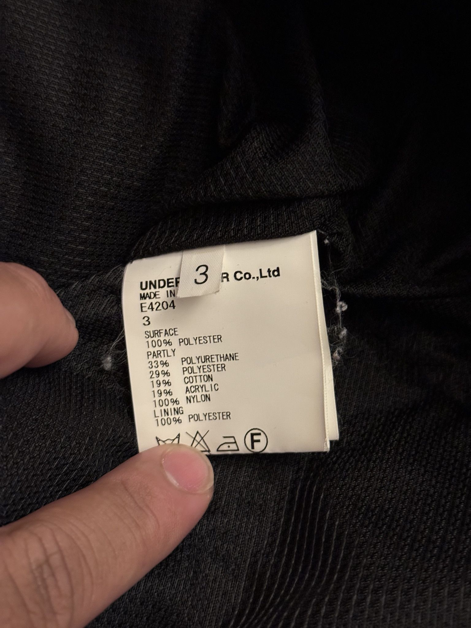 Undercover undercover ss10 'less but better' BP3 zip-up Size US L / EU 52-54 / 3 - 6 Thumbnail