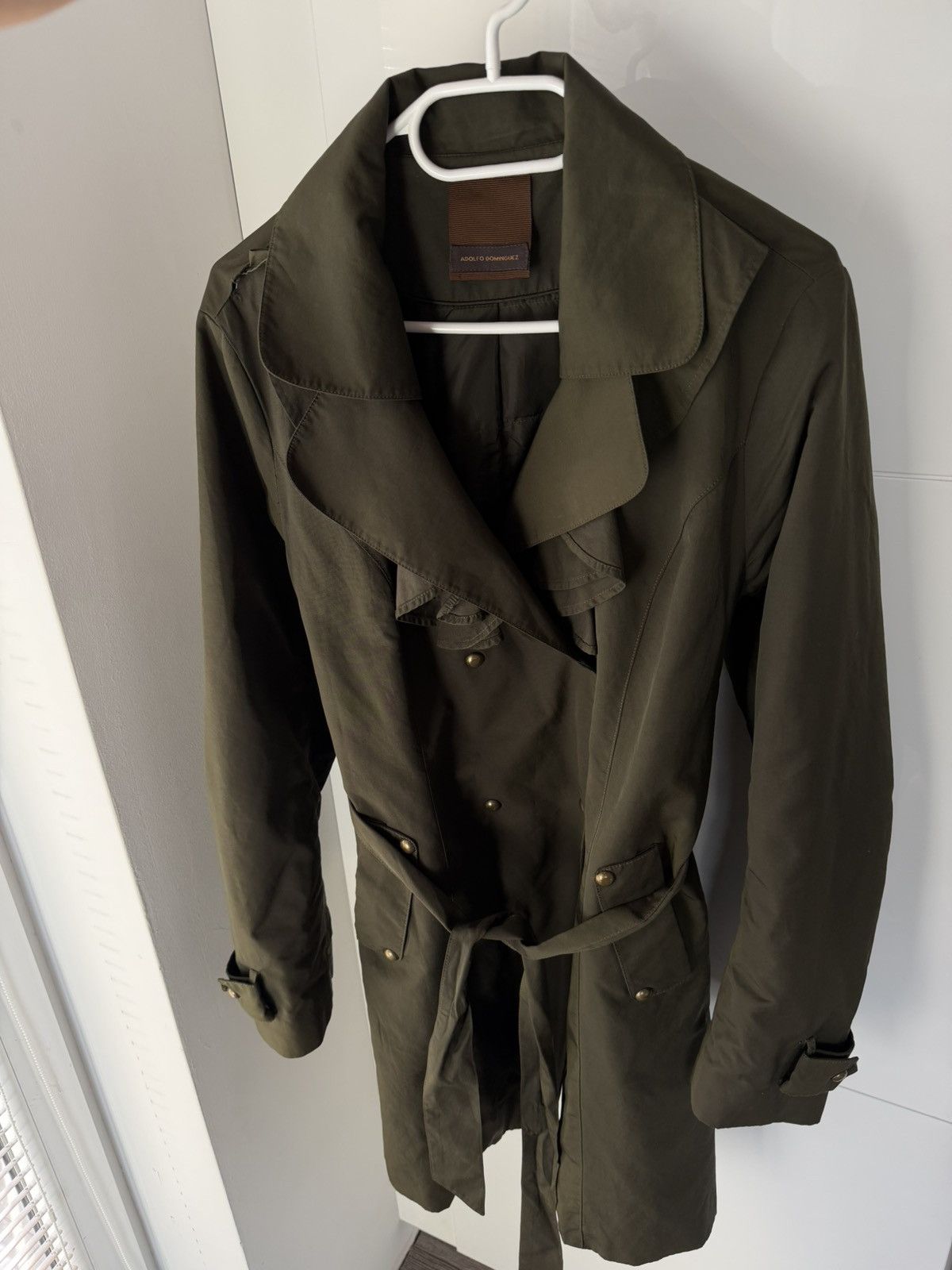 Adolfo Dominguez Adolfo Dominguez Reg Luxury Trench Coat Size XL / US 12-14 / IT 48-50 - 3 Thumbnail