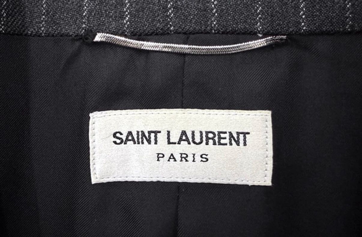 Saint Laurent Paris Saint laurent 13FW pin stripped 3button blazer sz52 Size US L / EU 52-54 / 3 - 6 Thumbnail