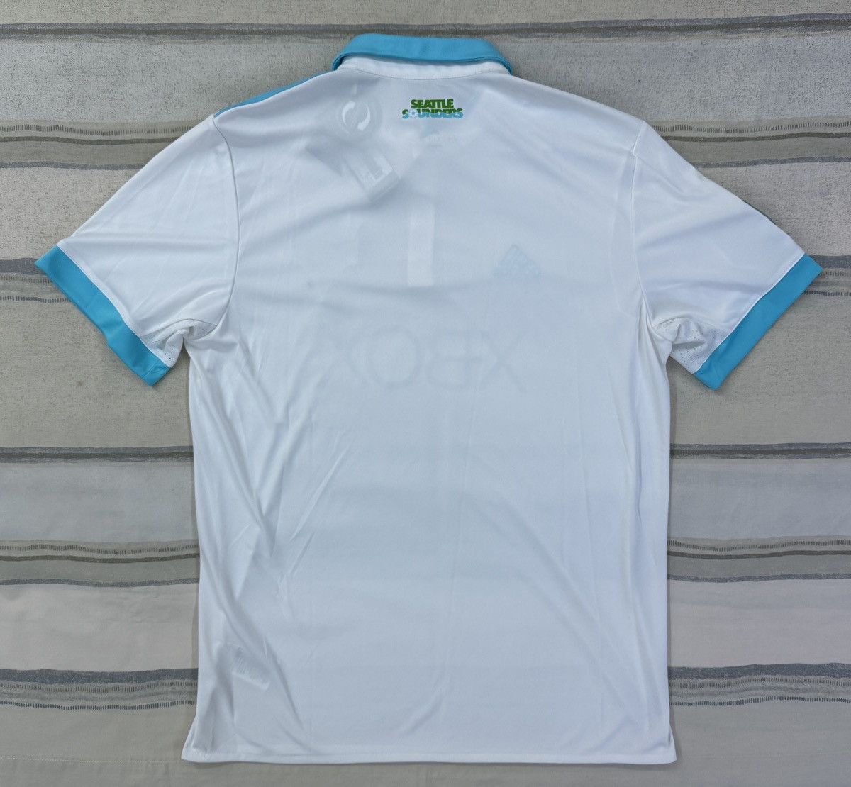 Adidas Adidas Seattle Sounders FC 2017/18 Away Jersey Large BNWT Size US L / EU 52-54 / 3 - 2 Thumbnail