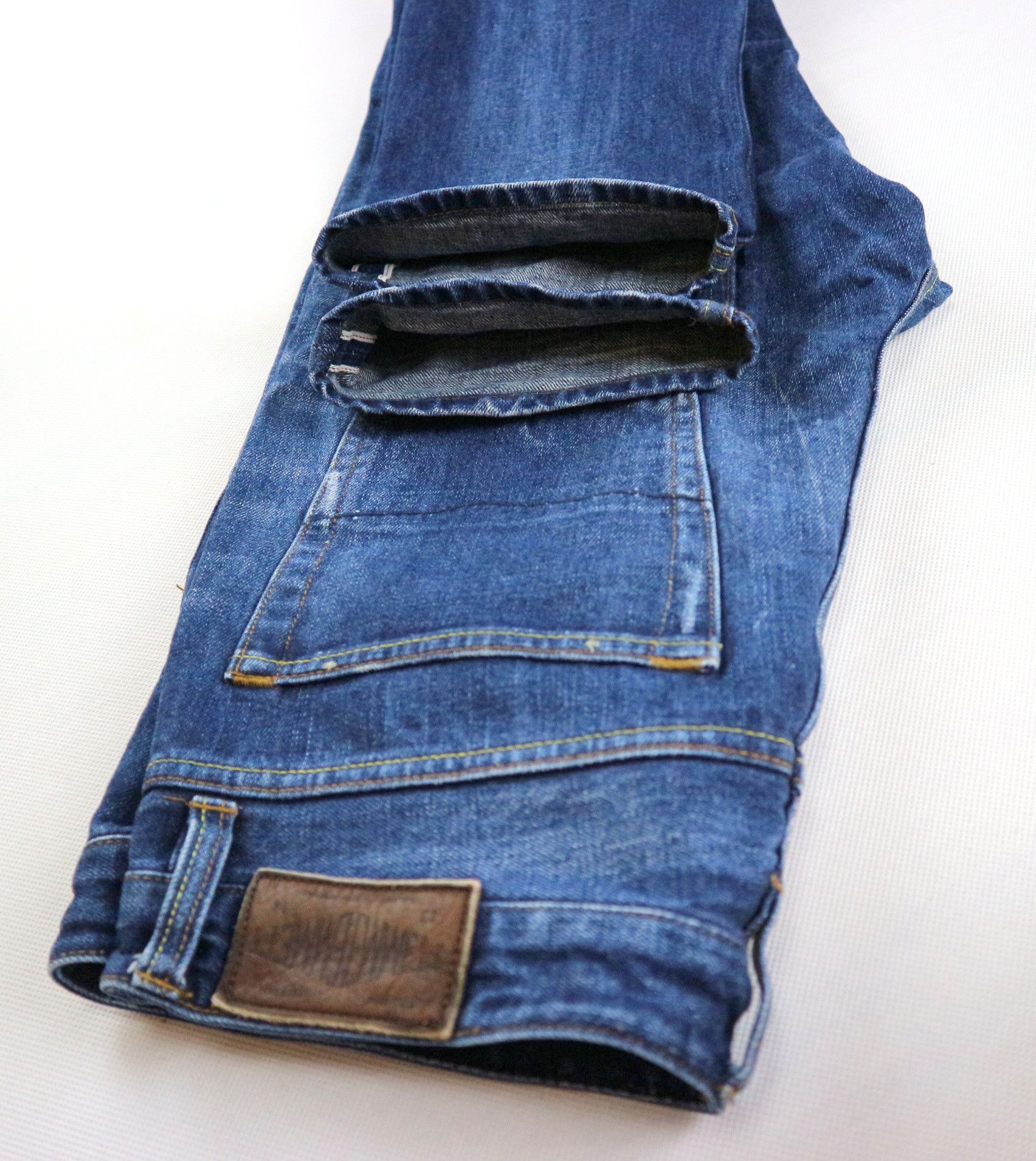 Emmett Emmett Bill Selvedge Denim Jeans W31 L34 Size US 31 - 7 Thumbnail