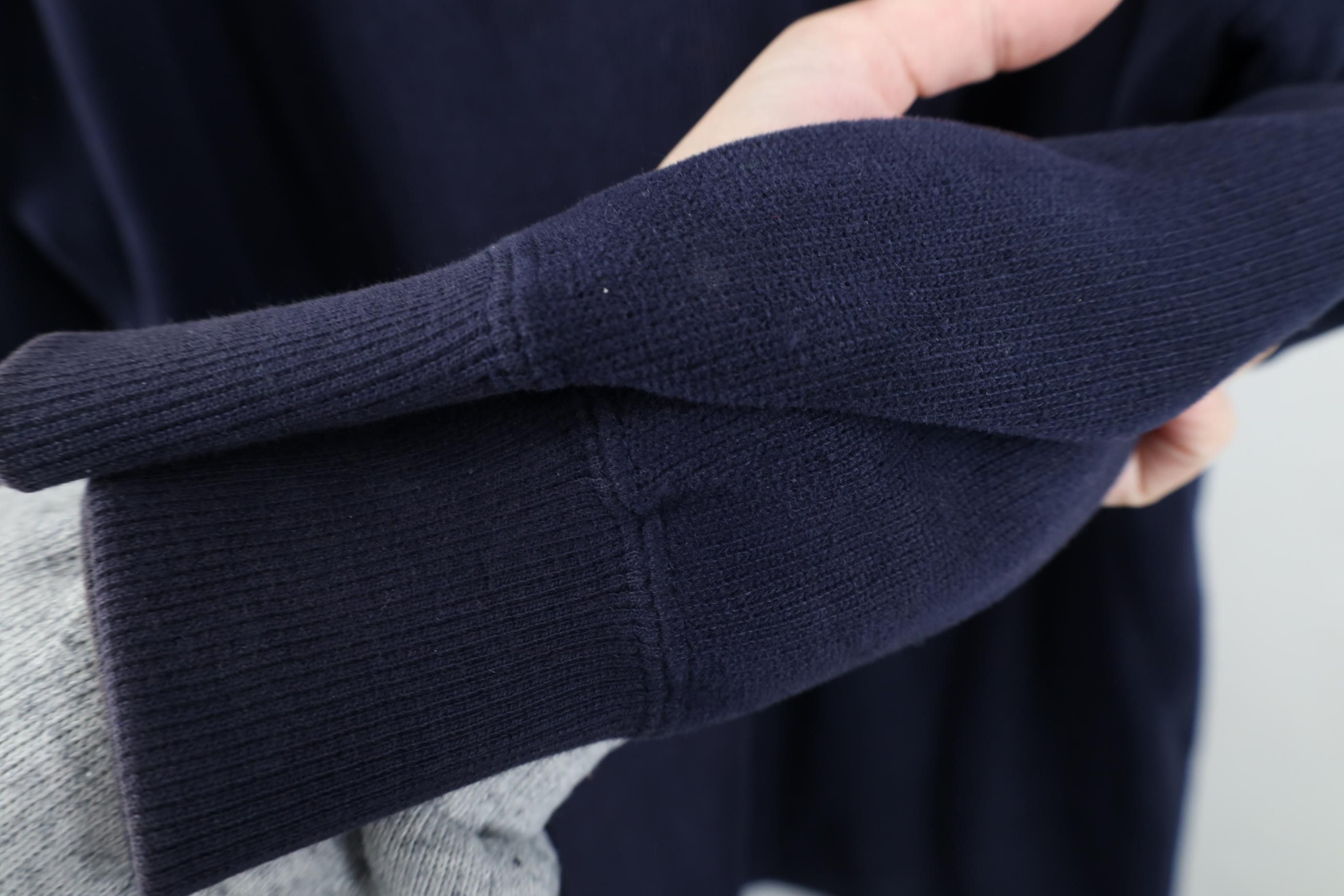 Vintage Vintage 90s Streetwear Ribbed Knit Henley T-Shirt Blue Size US XXL / EU 58 / 5 - 11 Thumbnail