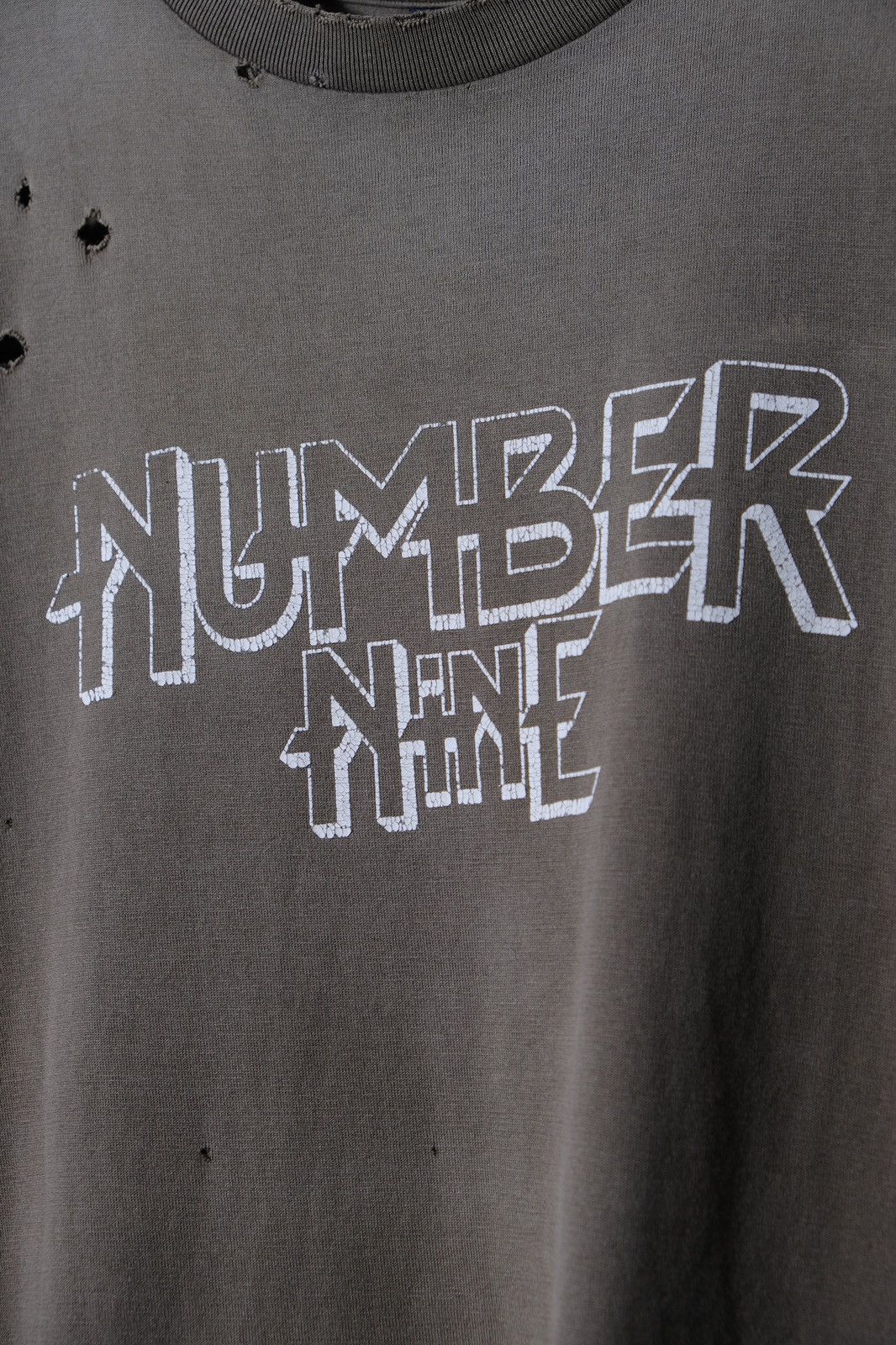 NUMBER (N)INE SS05 NIGHTCRAWLER LOGO TEE