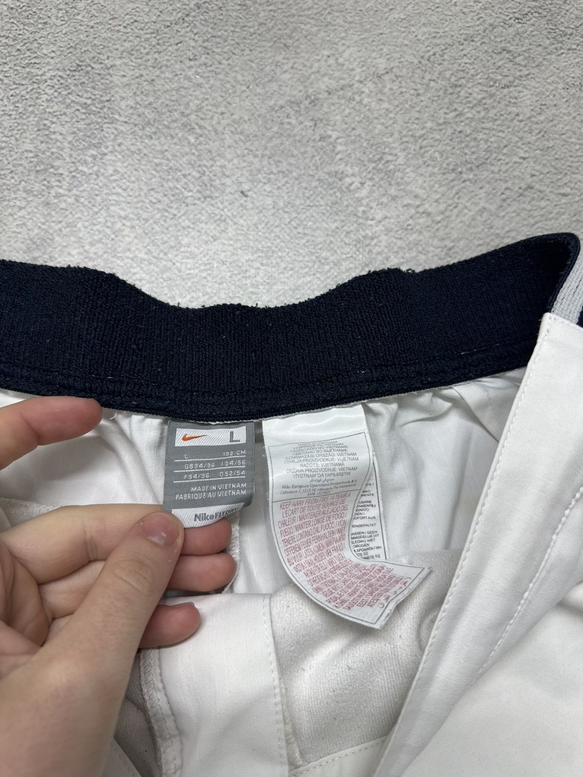 Nike Vintage Y2k Nike Swoosh Nylon Shorts Size US 34 / EU 50 - 7 Thumbnail