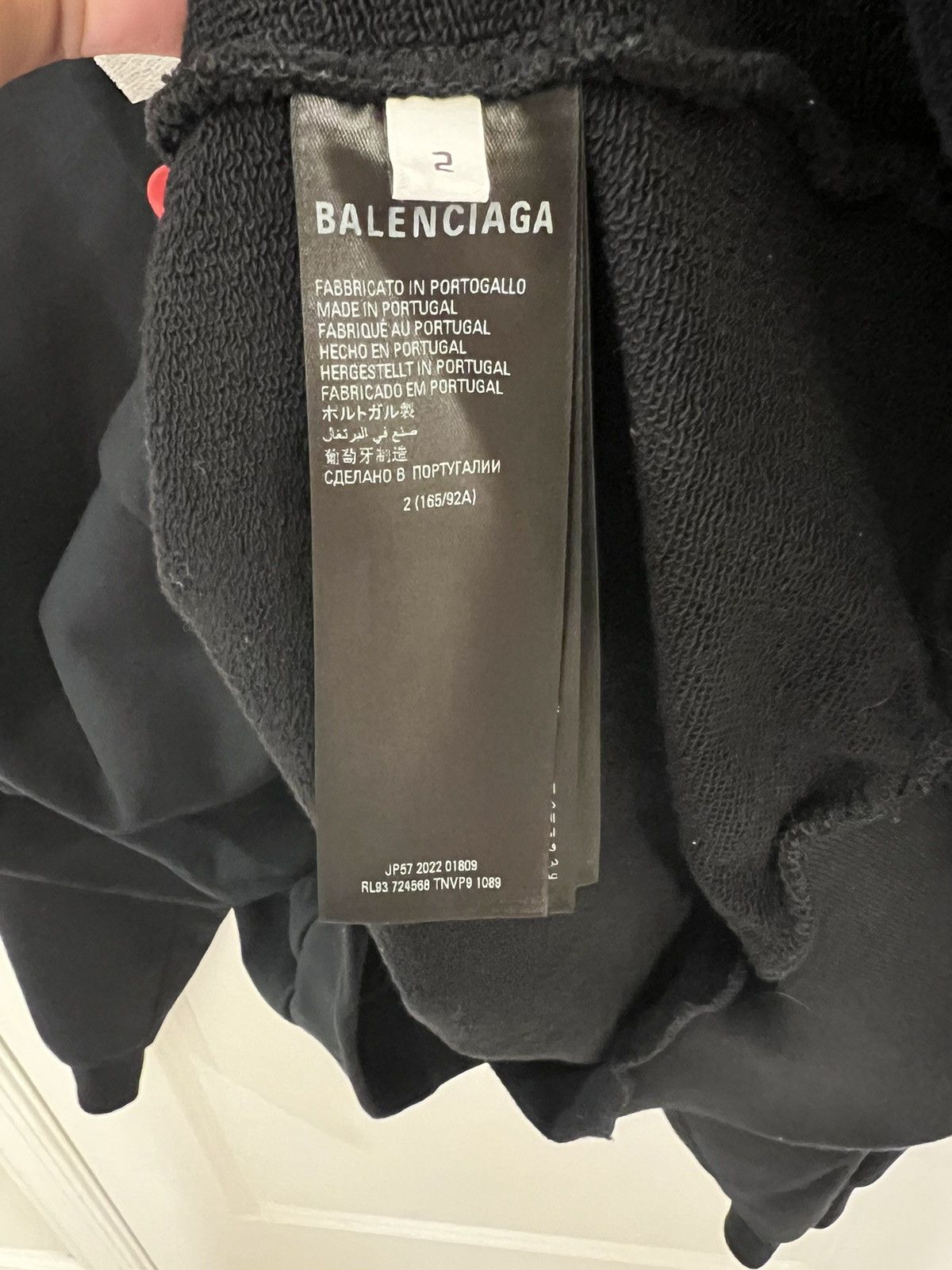 Adidas × Balenciaga Balenciaga Adidas OG Hoodie Wide Fit Size US M / EU 48-50 / 2 - 8 Thumbnail