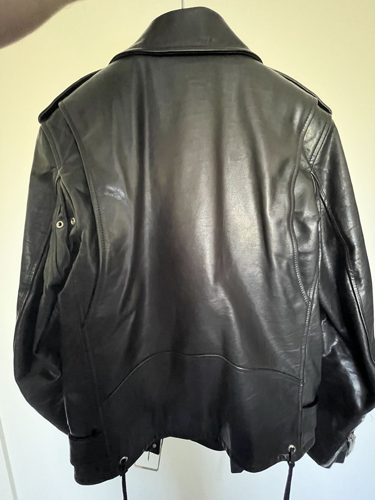 Hedi Slimane × Saint Laurent Paris Saint Laurent FW16 L17 Leather Jacket Size US S / EU 44-46 / 1 - 10 Thumbnail