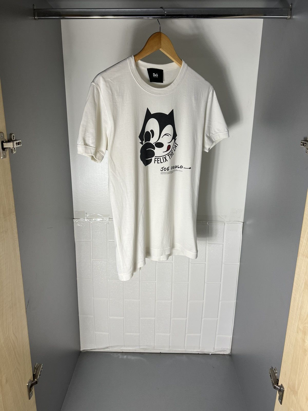 Dolce & Gabbana DOLCE & GABBANA FELIX THE CAT ITALIAN DESIGNER T-SHIRT Y2K Size US M / EU 48-50 / 2 - 6 Thumbnail