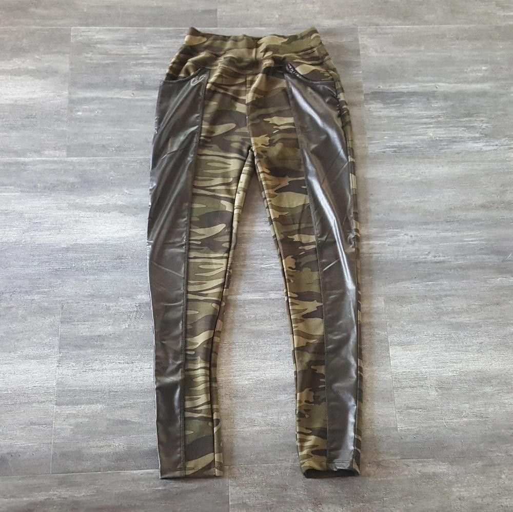 always do what you should do Chocolate Camo Skin Always Legging Size 28" / US 6 / IT 42 - 1 Thumbnail